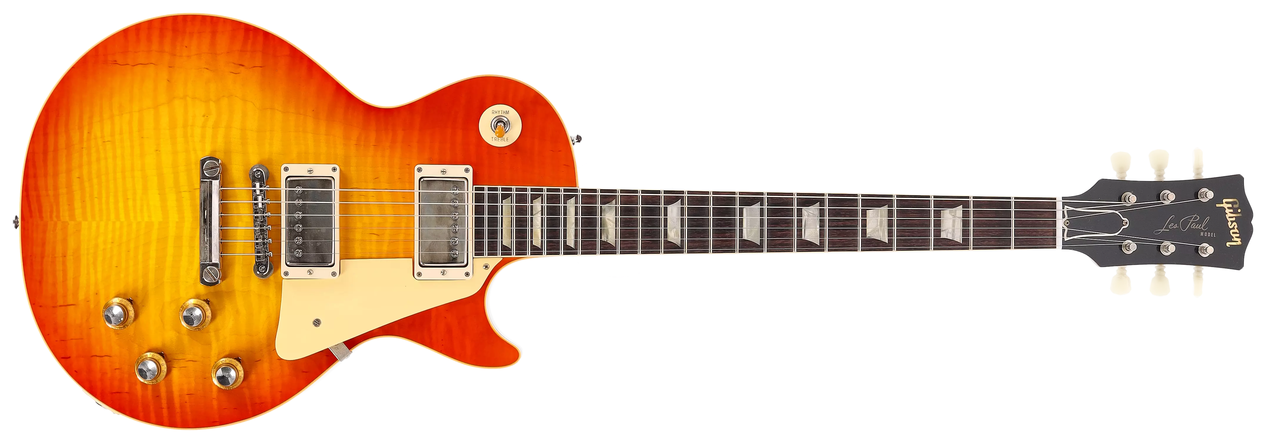 Gibson Les Paul Standard 1960 Reissue VOS Tangerine Burst #2 1