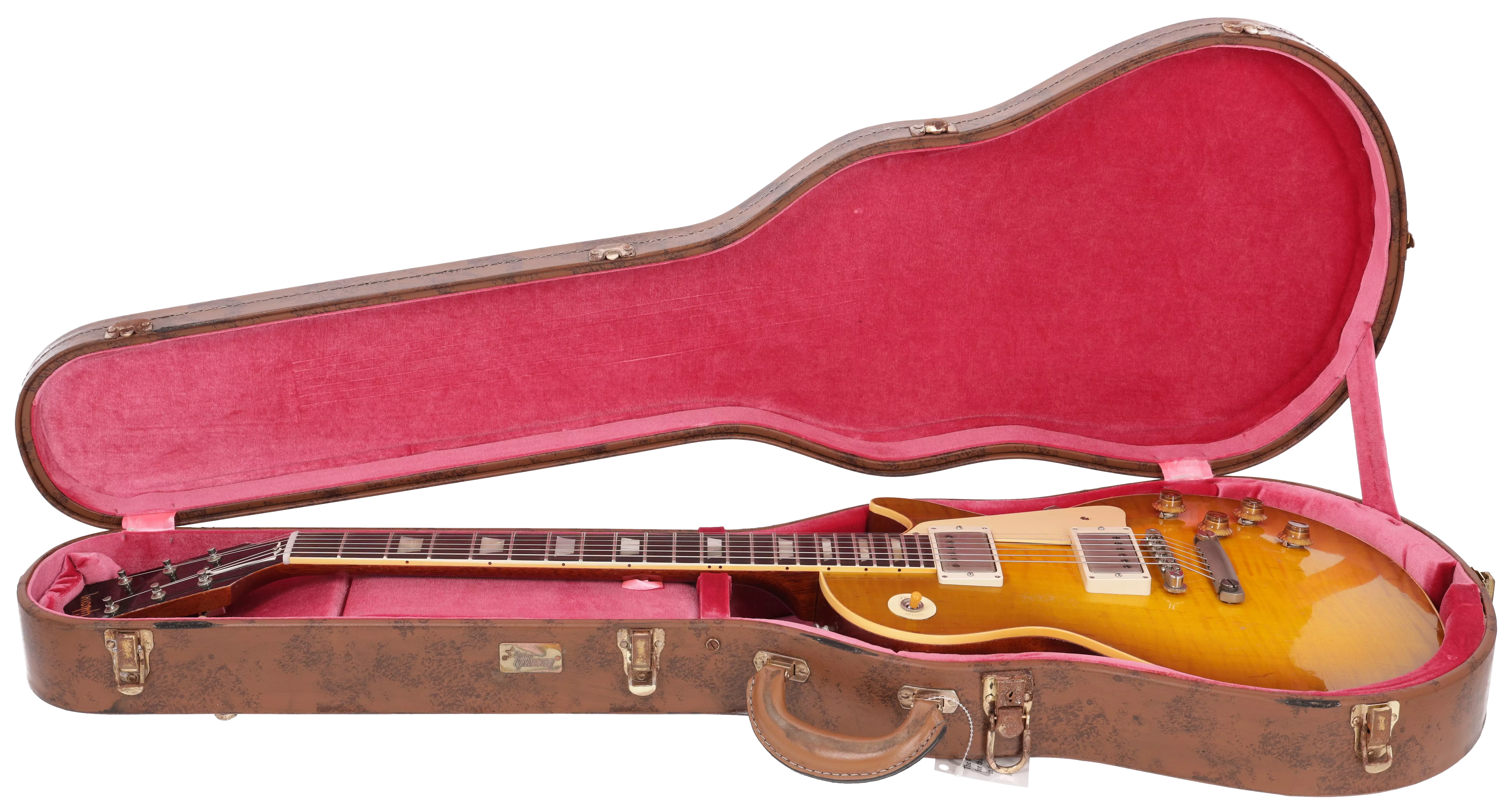 Gibson 1959 Les Paul Standard Reissue Heavy Aged Green Lemon Fade Murphy Lab #4 16