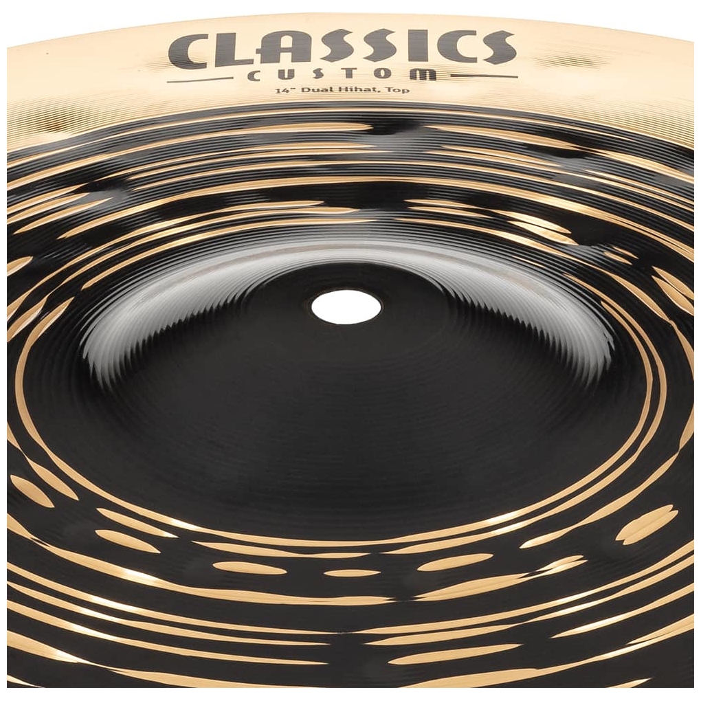 Meinl Cymbals - Meinl Cymbals CC14DUH - 14 Classics Custom Dual Hi-Hat - 4