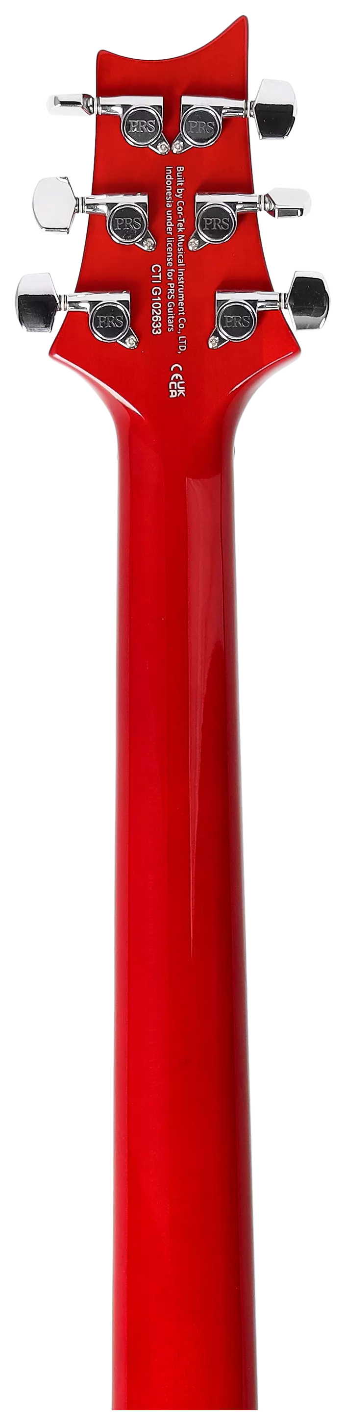 PRS SE Custom 24 Charcoal Cherry Burst 12