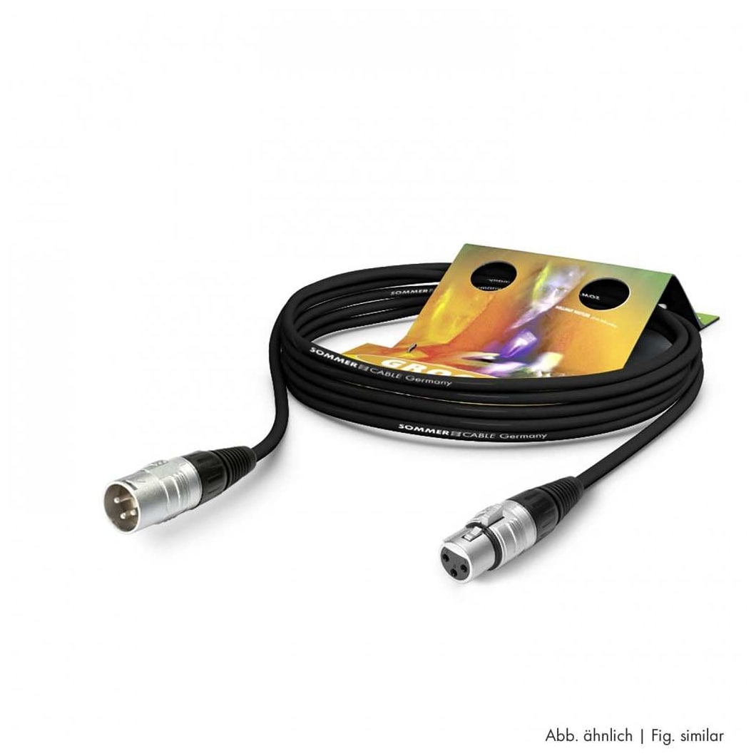 Sommer Cable - Sommer Cable SGHN-0600-SW Stage 22 Highflex XLR Male XLR Female 6 Meter