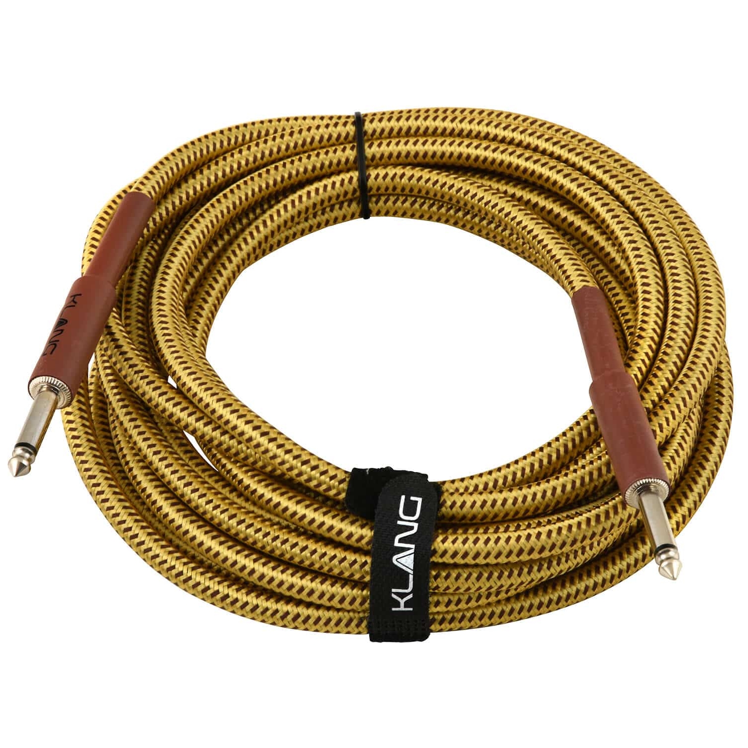 Klang - Klang Instrumentenkabel TWEED 6,3mm Klinke, mono - 6,3mm Klinke, mono, 6,0 Meter