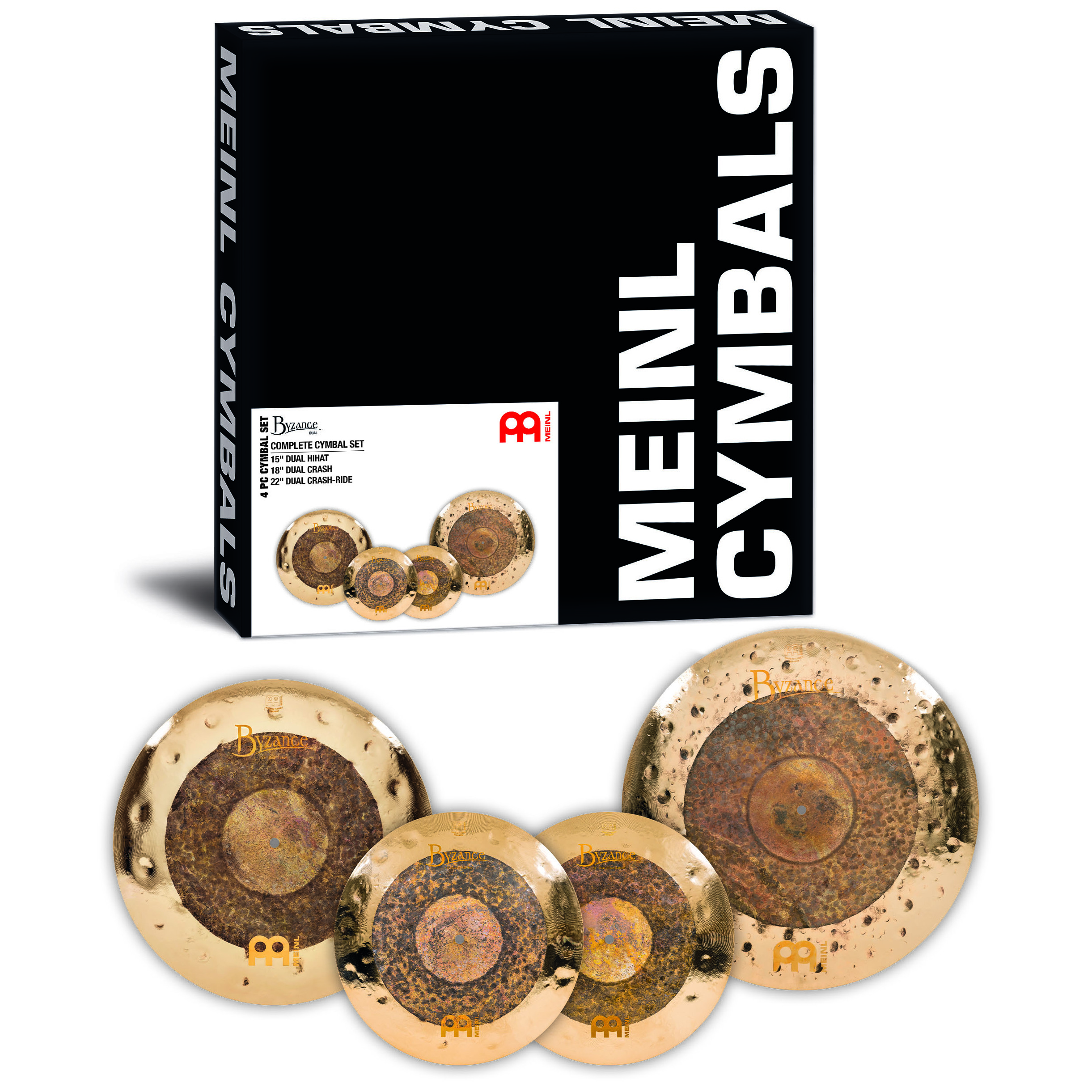 Meinl Cymbals BDU-CS2 - Byzance Dual Complete Cymbal Set