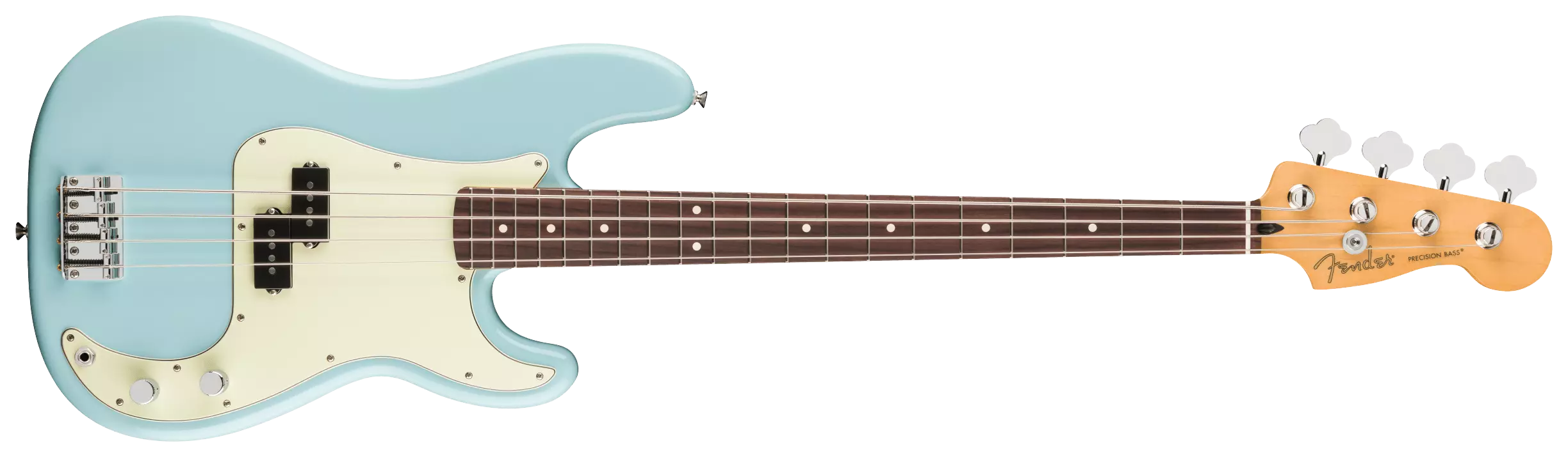 Fender 75th Anniversary Player II Precision Bass RW Daphne Blue 1