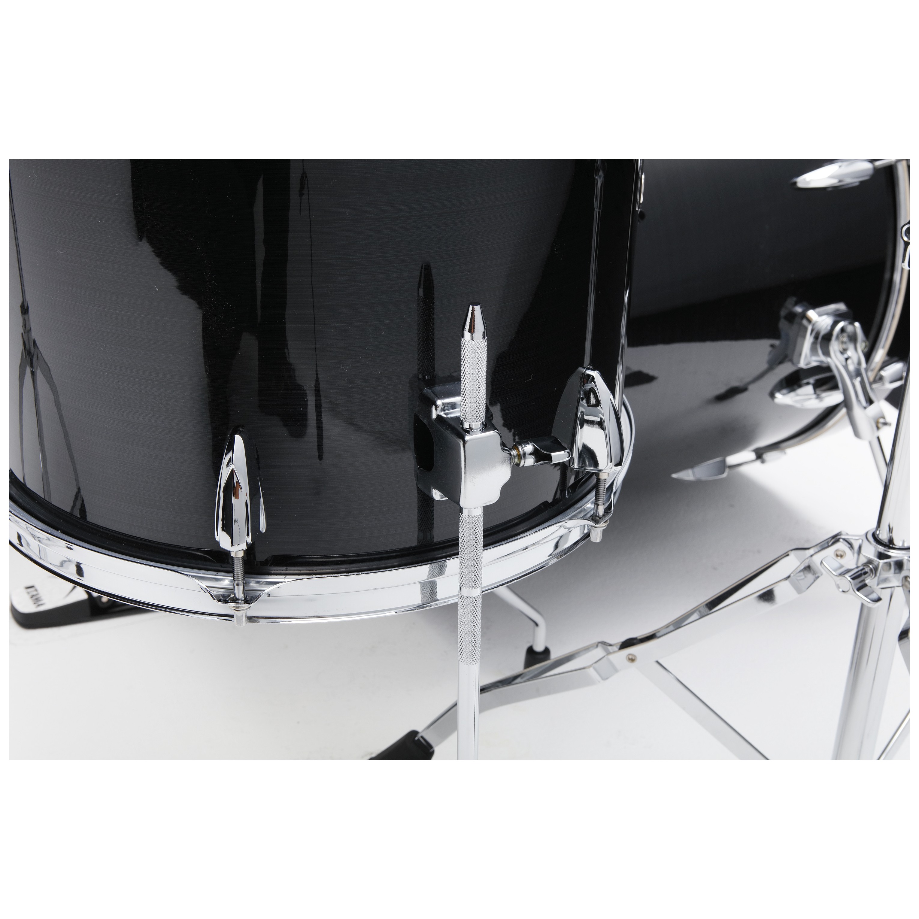 Tama IP50H6W-HBK Imperialstar Drumset 5 teilig  - Hairline Black/Chrom HW + MEINL Cymbals HCS Bronze 1