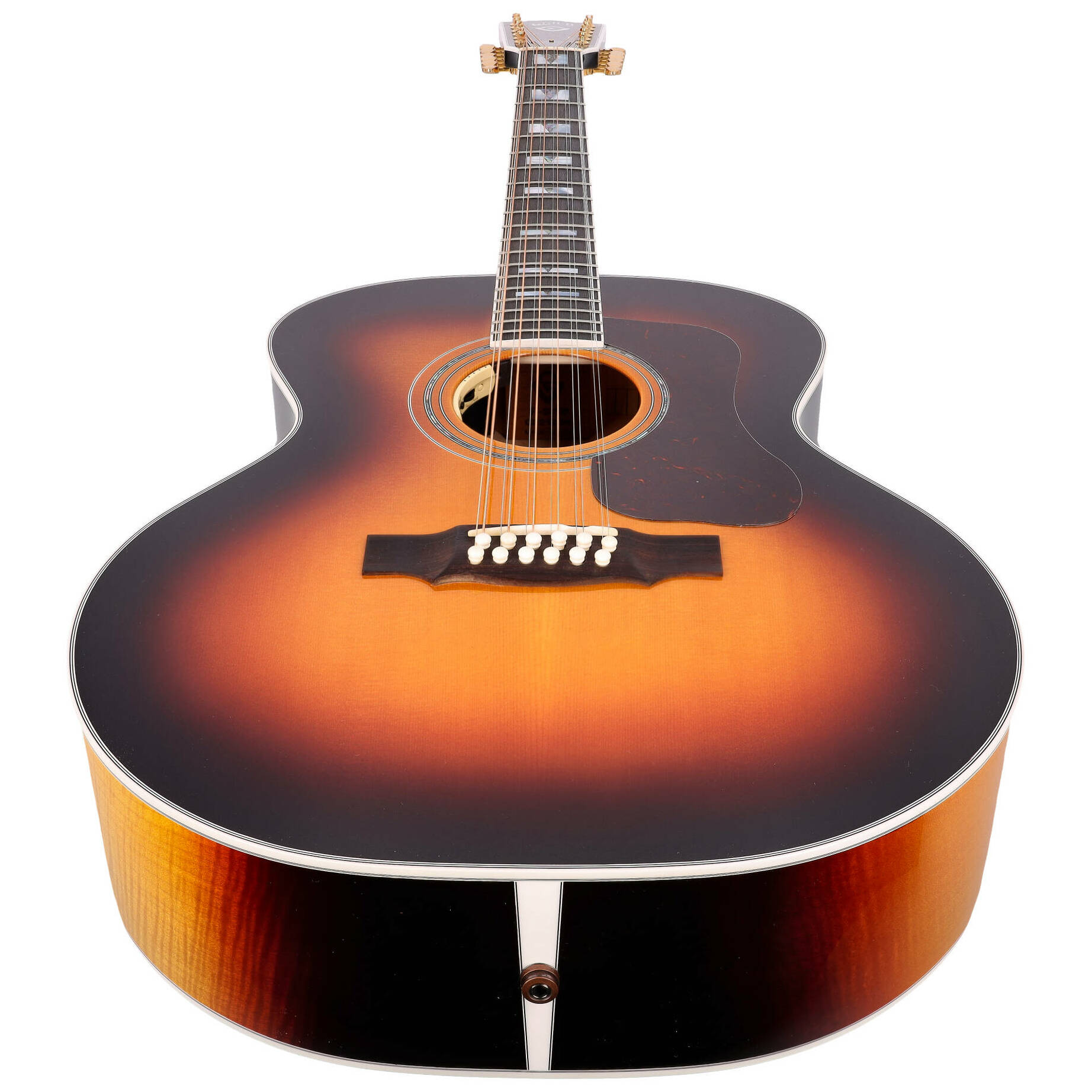 Guild F-512E Maple Antique Burst 3