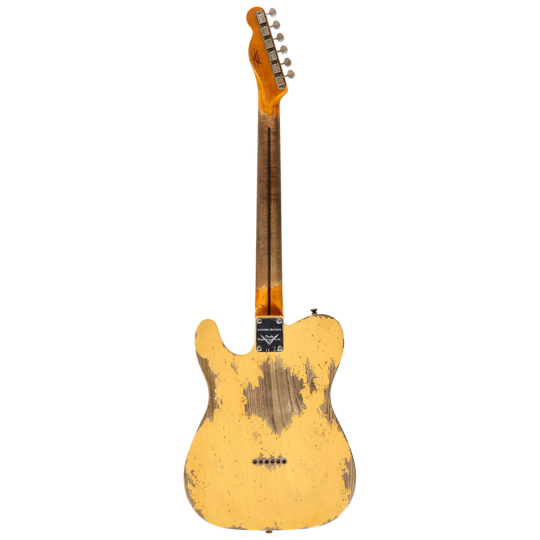 Fender LTD Custom Shop 53 Telecaster Super Heavy Relic Aged Nocaster Blonde #1 2