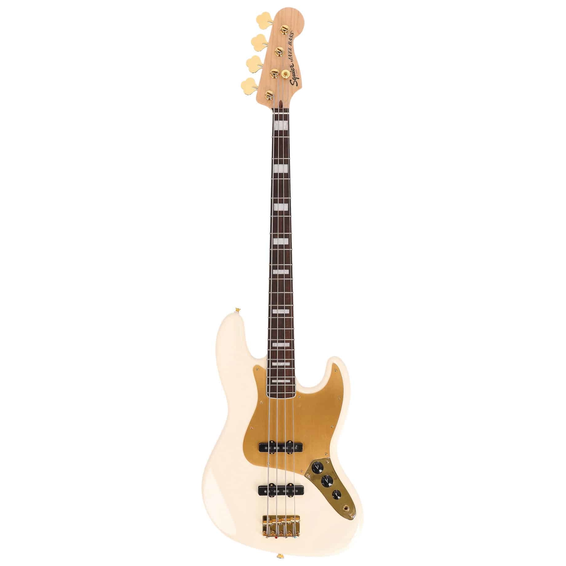 Squier by Fender 40th Anniversary Jazz Bass Gold Edition IL OWT