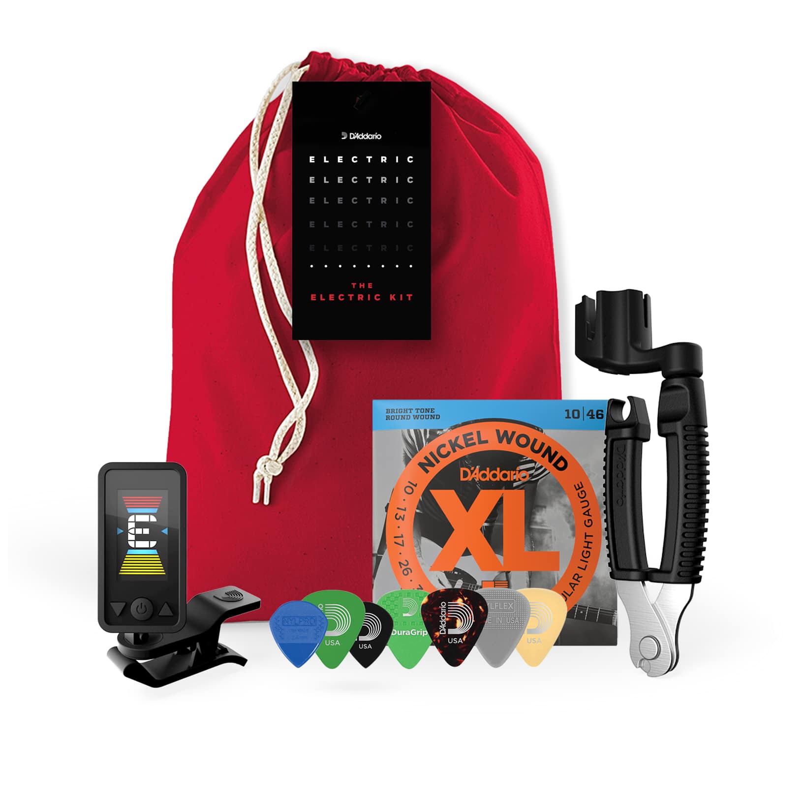 D’Addario - D’Addario Geschenkset für E-Gitarre