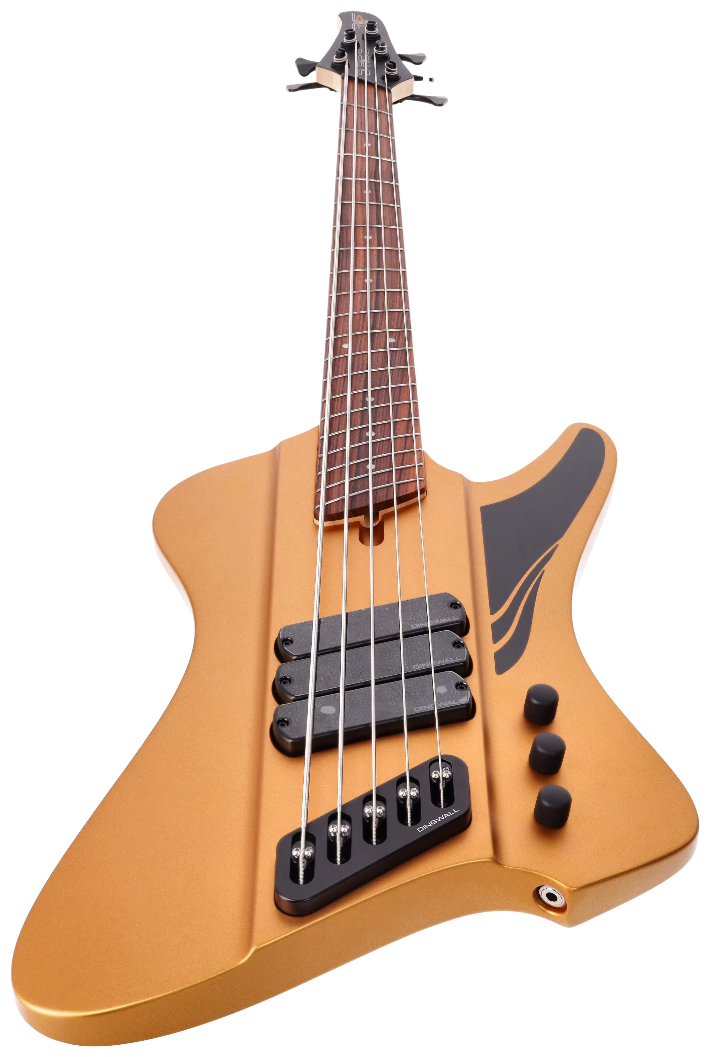 Dingwall LTD D-Roc 5-String Ducati Gold Matte 3