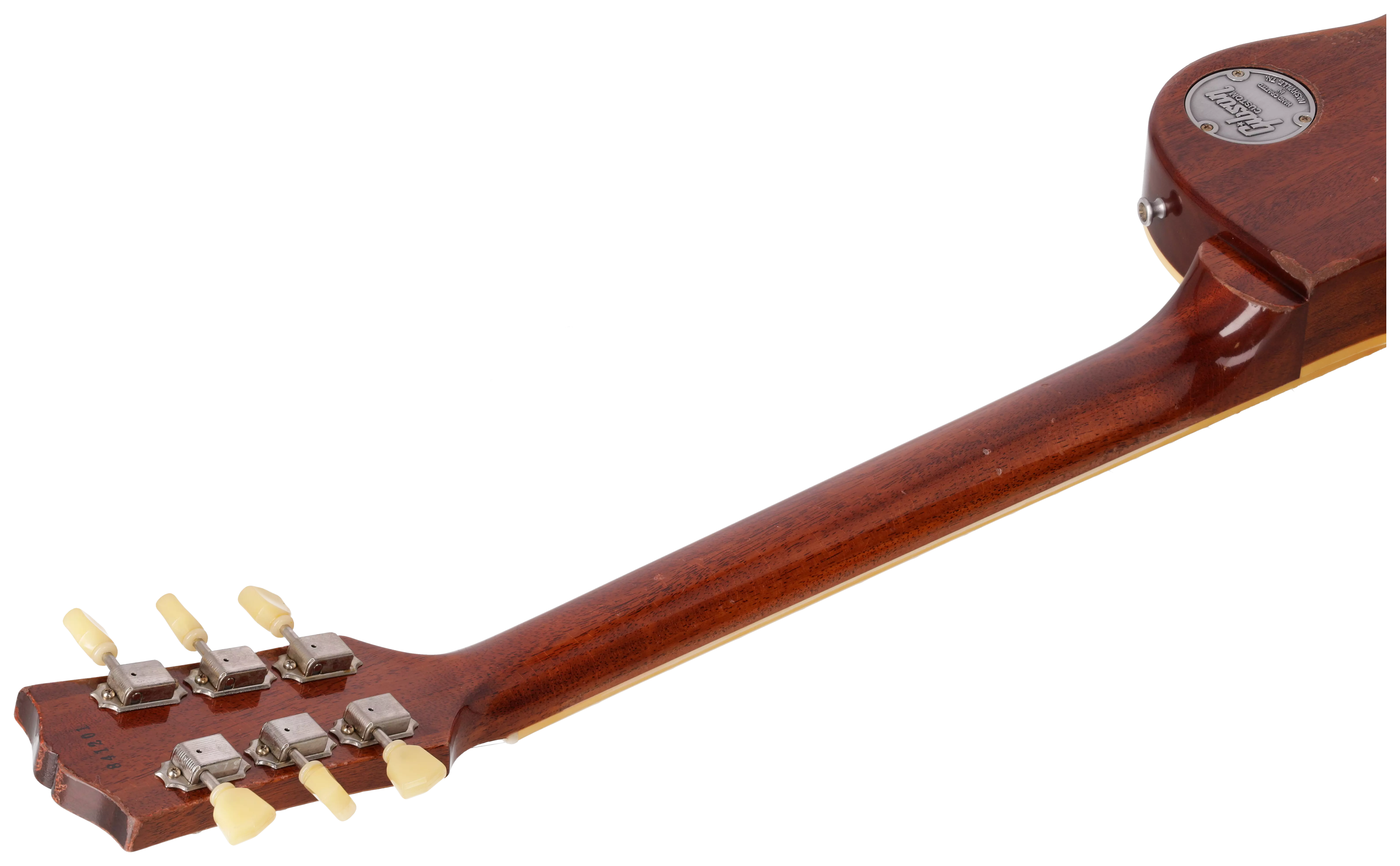 Gibson 1958 Les Paul Standard Reissue Heavy Aged Lemon Burst Murphy Lab # 14