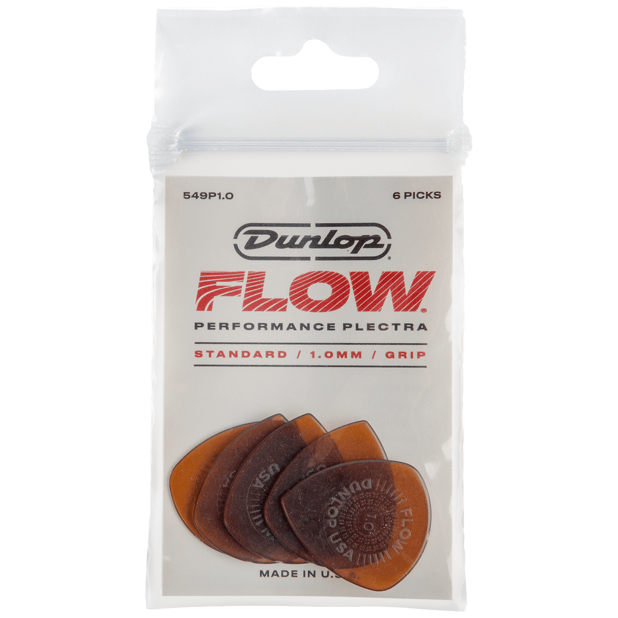 Dunlop Flow Standard Grip 1.00 Player's Pack 6 Stück