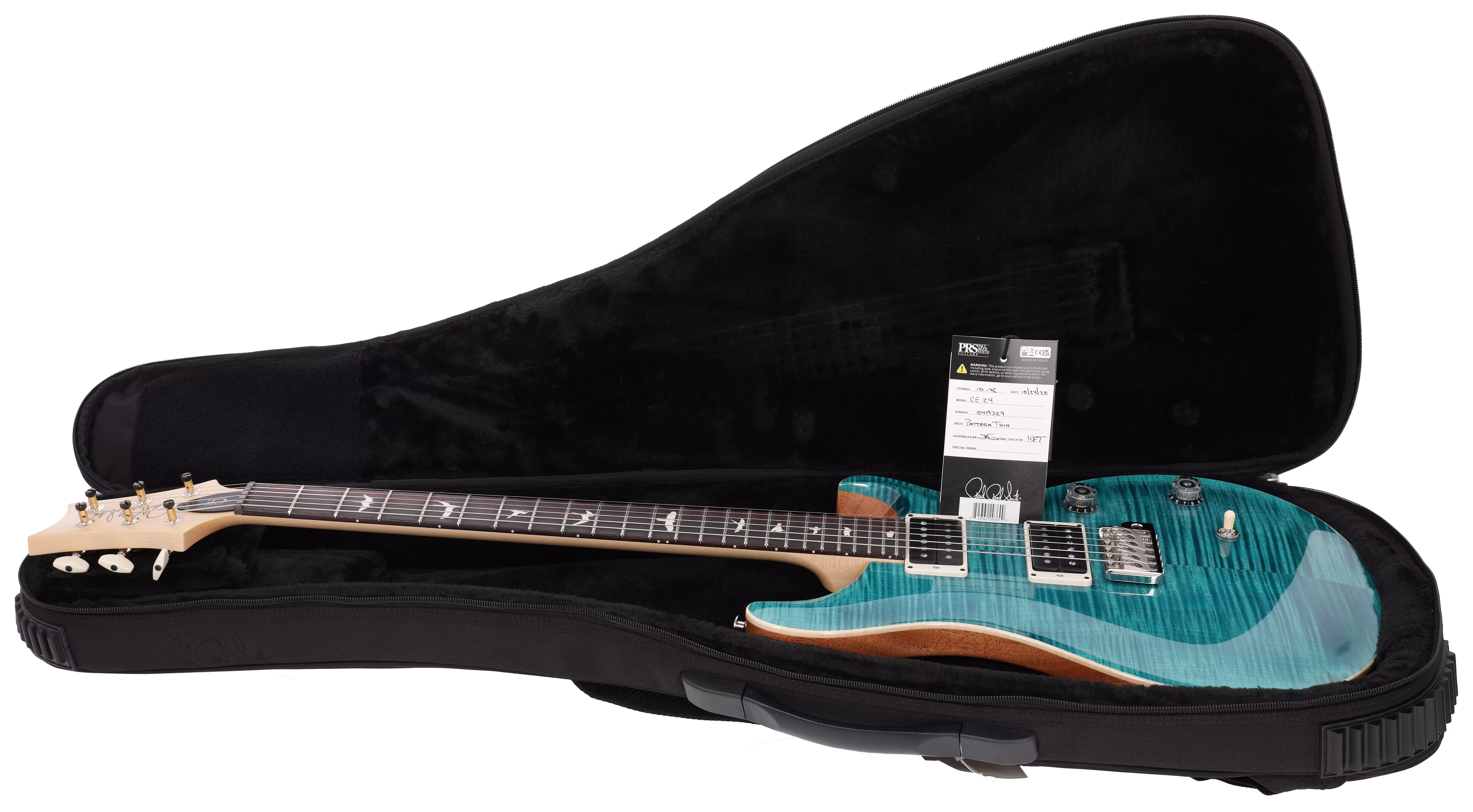 PRS CE 24 Faded Abalone 16