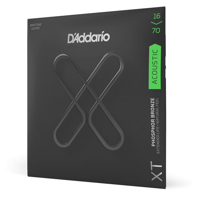 D’Addario - D’Addario XTAPB1670, XT Phosphorbronze-Akustiksaite, Medium Bariton, 16-70