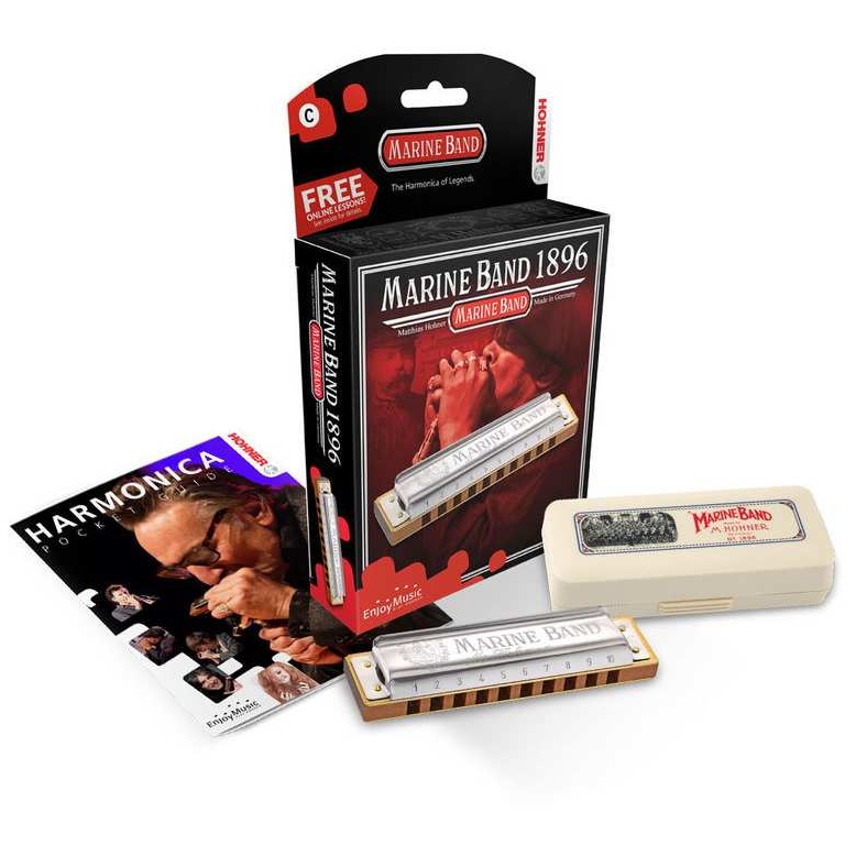 Hohner - Hohner Marine Band Classic A Nat. Moll Mundharmonika - 4