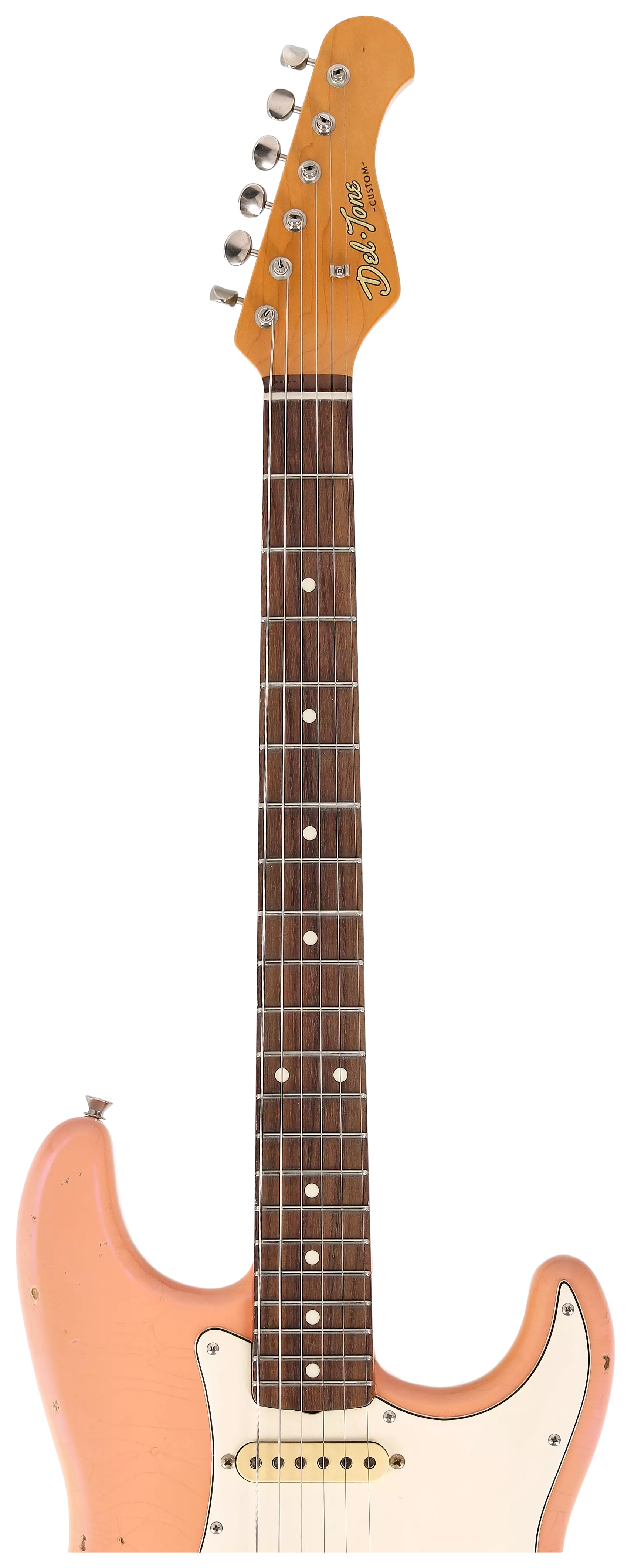  60s S-Style Aged Shell Pink GLoss Top #62180 9