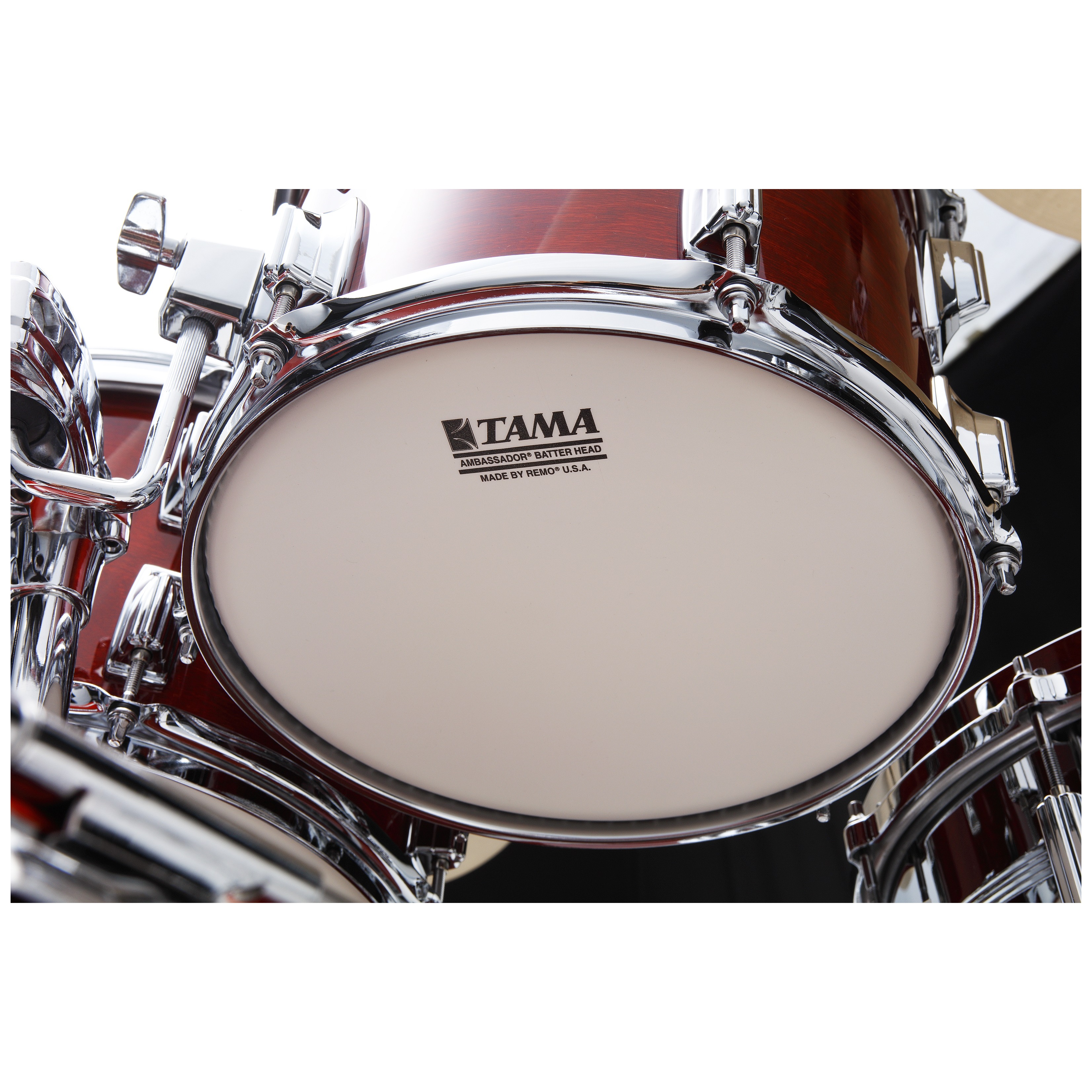 Tama SU42RS-CHW - 50th LIMITED Superstar Reissue 4pcs Drum Shell Kit - Cherry Wine 2