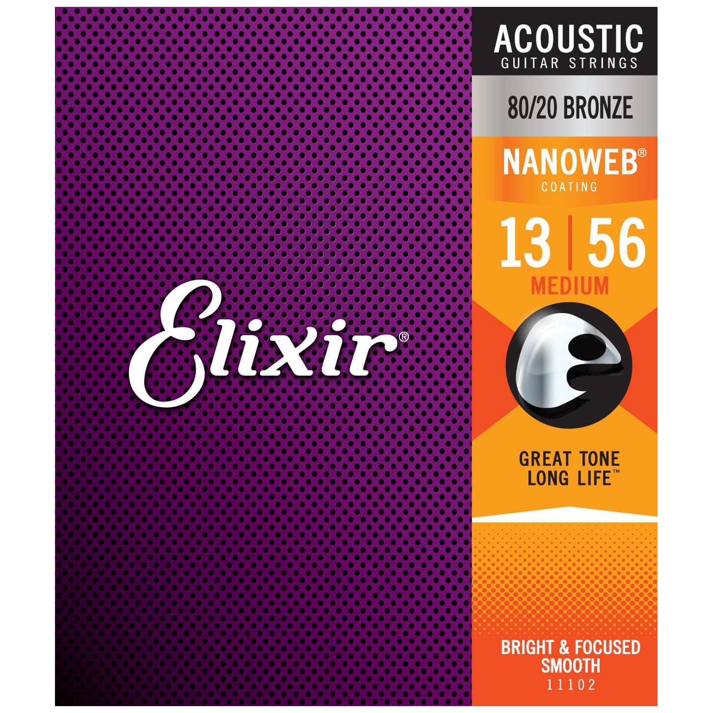 Elixir - Elixir 11102 Bronze Nanoweb Medium 013-056