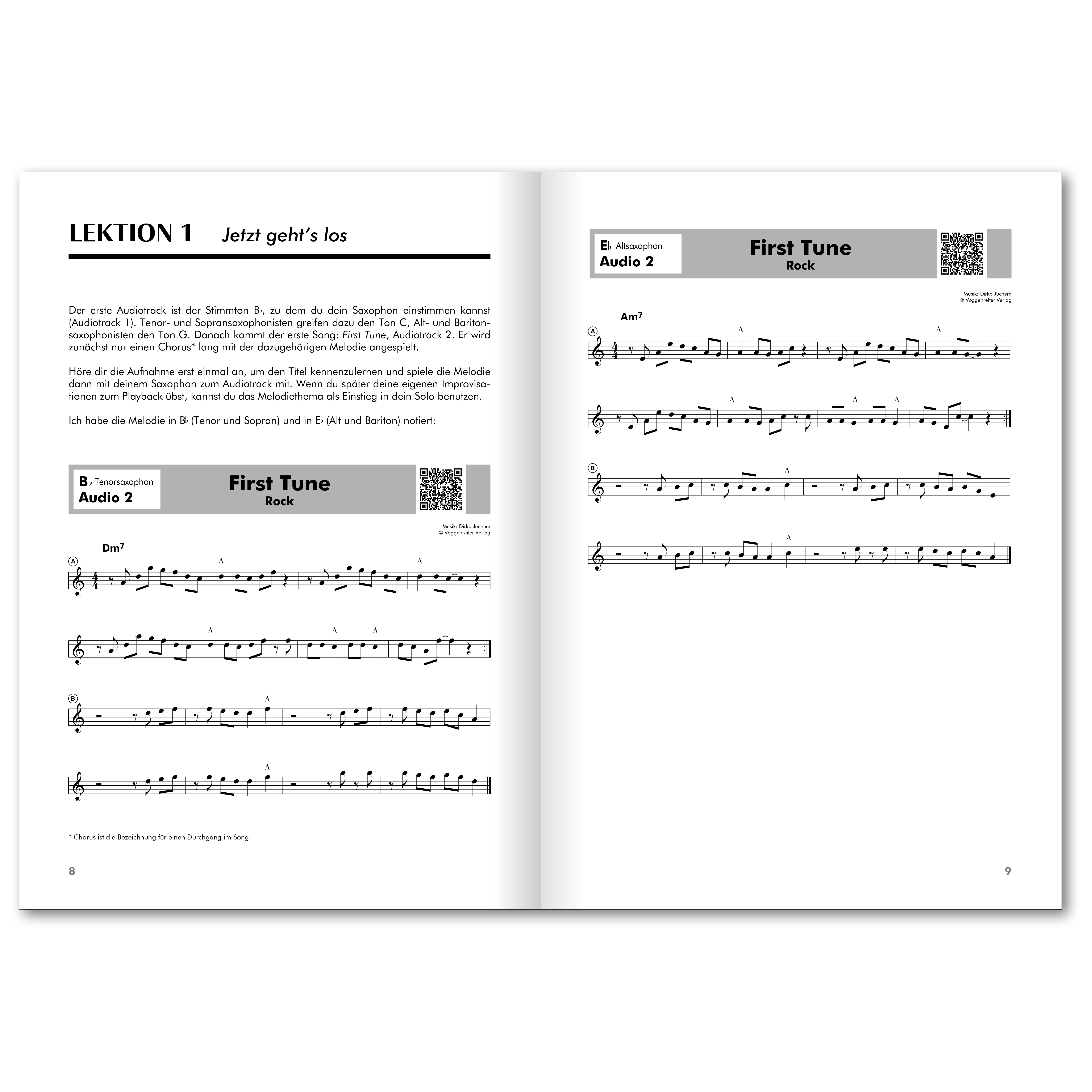 Voggenreiter Dirko Juchem - Saxophon Improvisation 1