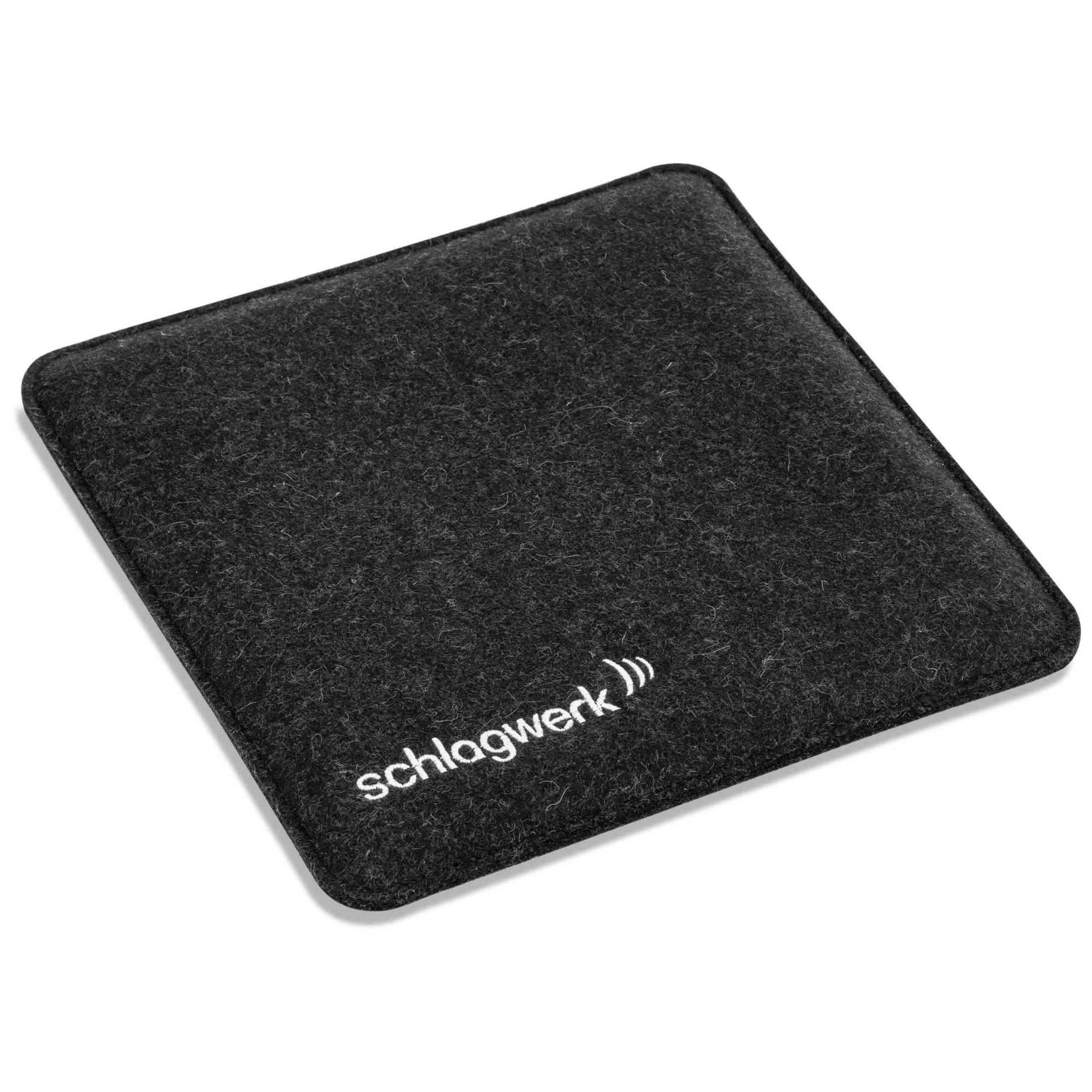 Schlagwerk SP 70BLK wool felt seat cushion - black