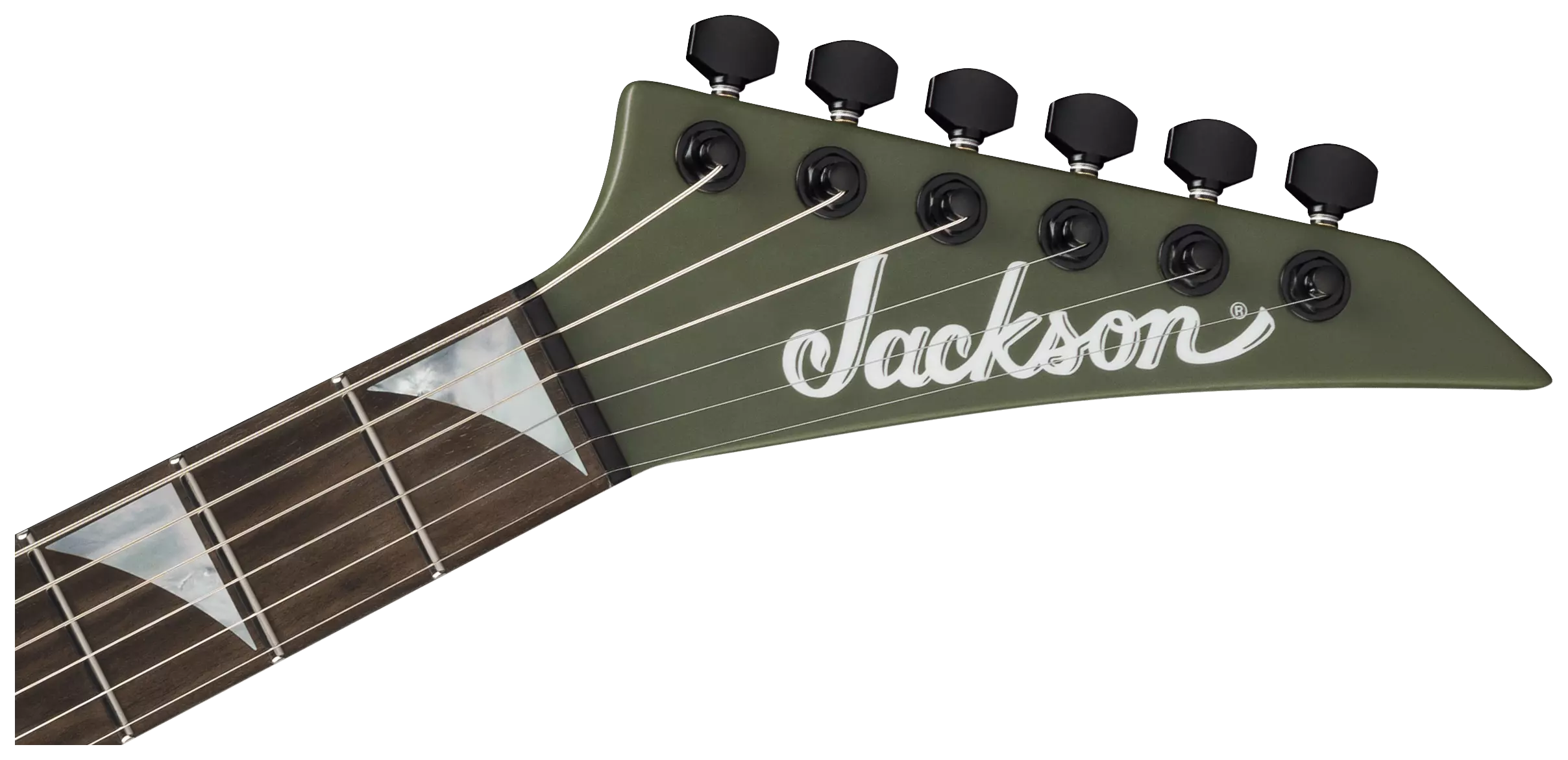Jackson American Series Soloist SL2 HT EB Matte Army Drab 7