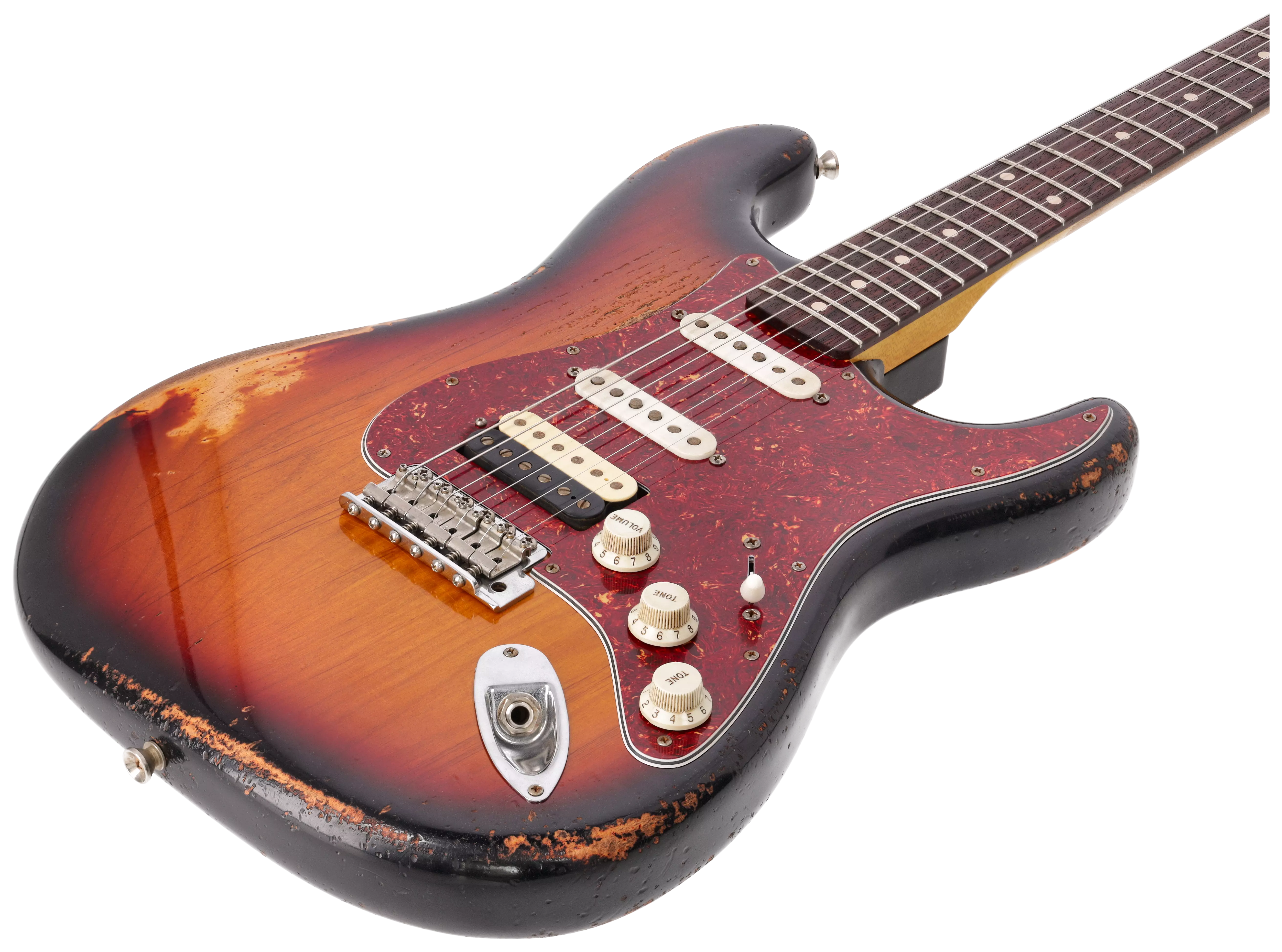 Rock N Roll Relics Blackmore Model HSS Lollar Heavy Aged 3TS#2 4