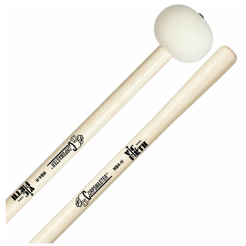 Vic Firth MB4-H - Bassdrum Mallet Corpsmaster 1