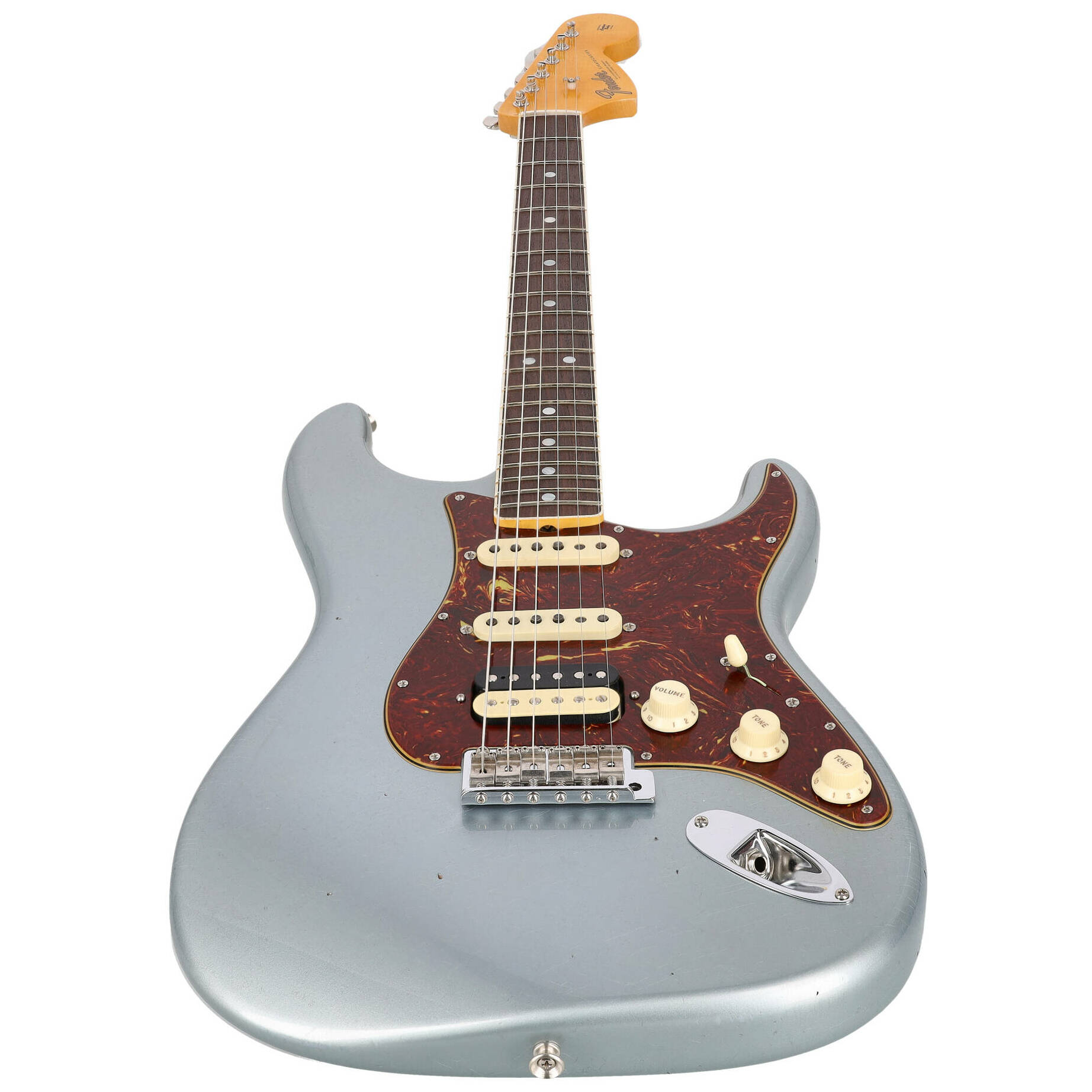 Fender LTD Custom Shop 67 Stratocaster JRN HSS Faded Aged Blue Ice Metallic 3
