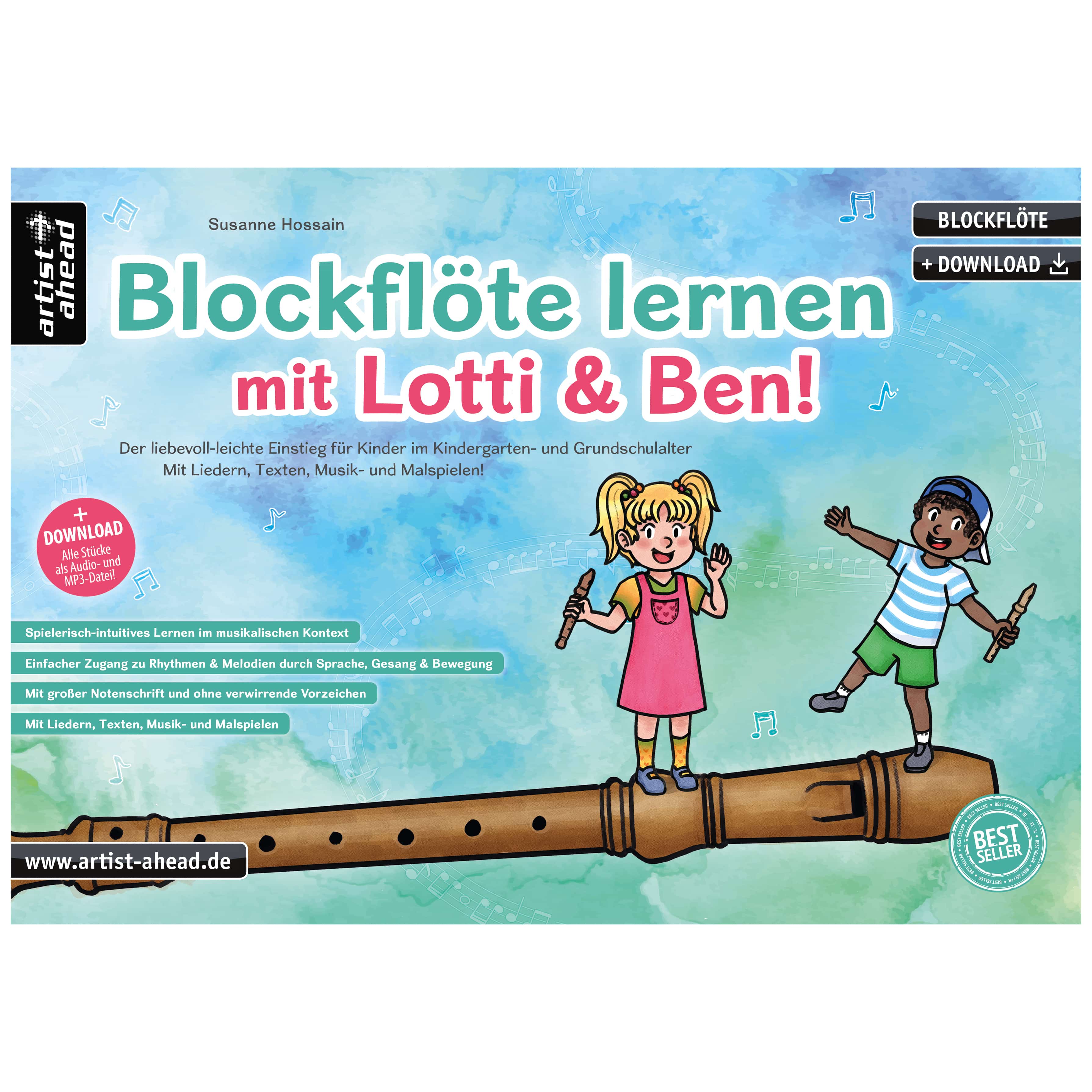 Artist Ahead Blockflöte lernen mit Lotti & Ben! - Susanne Hossa in