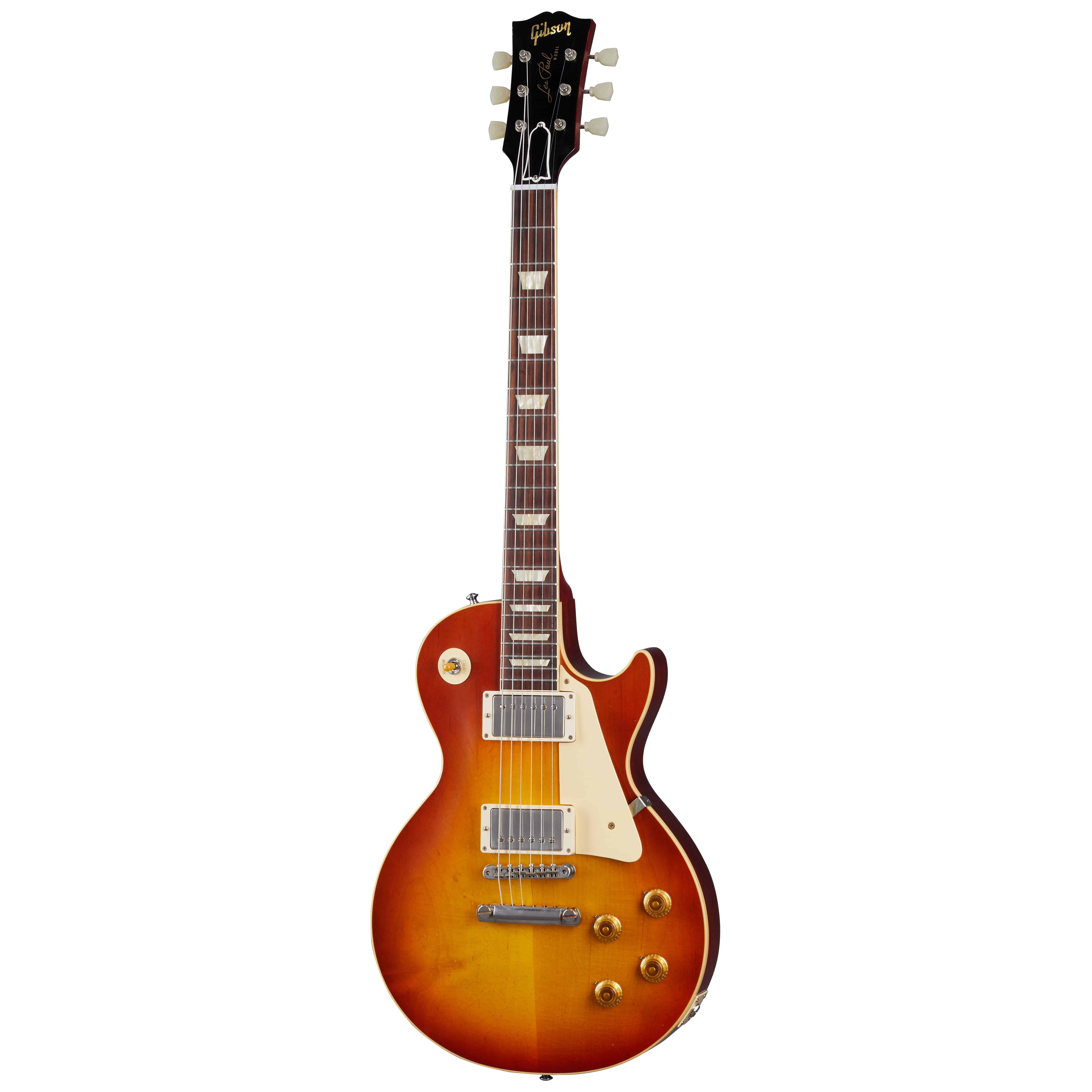 Gibson 1958 Les Paul Standard Reissue Ultra Light Aged Washed Cherry Sunburst Murphy Lab #1 1