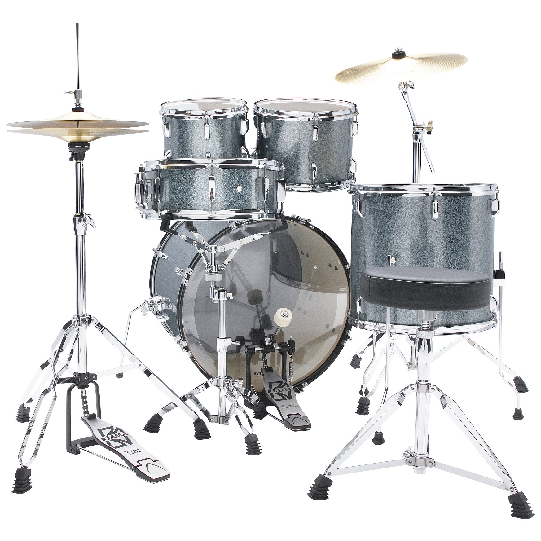 Tama ST52H5-SEM - Stagestar 5-tlg. Drumset m. 22" BD - Sea Blue Mist 5