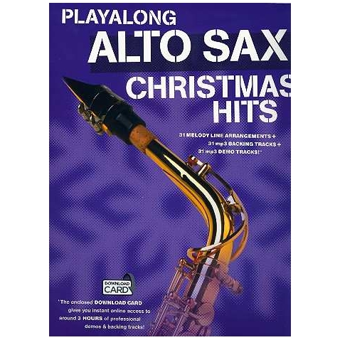 Music Sales Play-Along - Christmas Hits - Altsaxophon