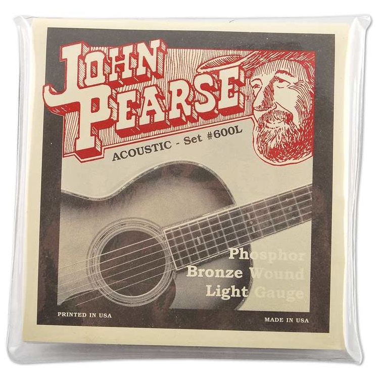 John Pearse 600L Phosphor Bronze - Light | 012-053
