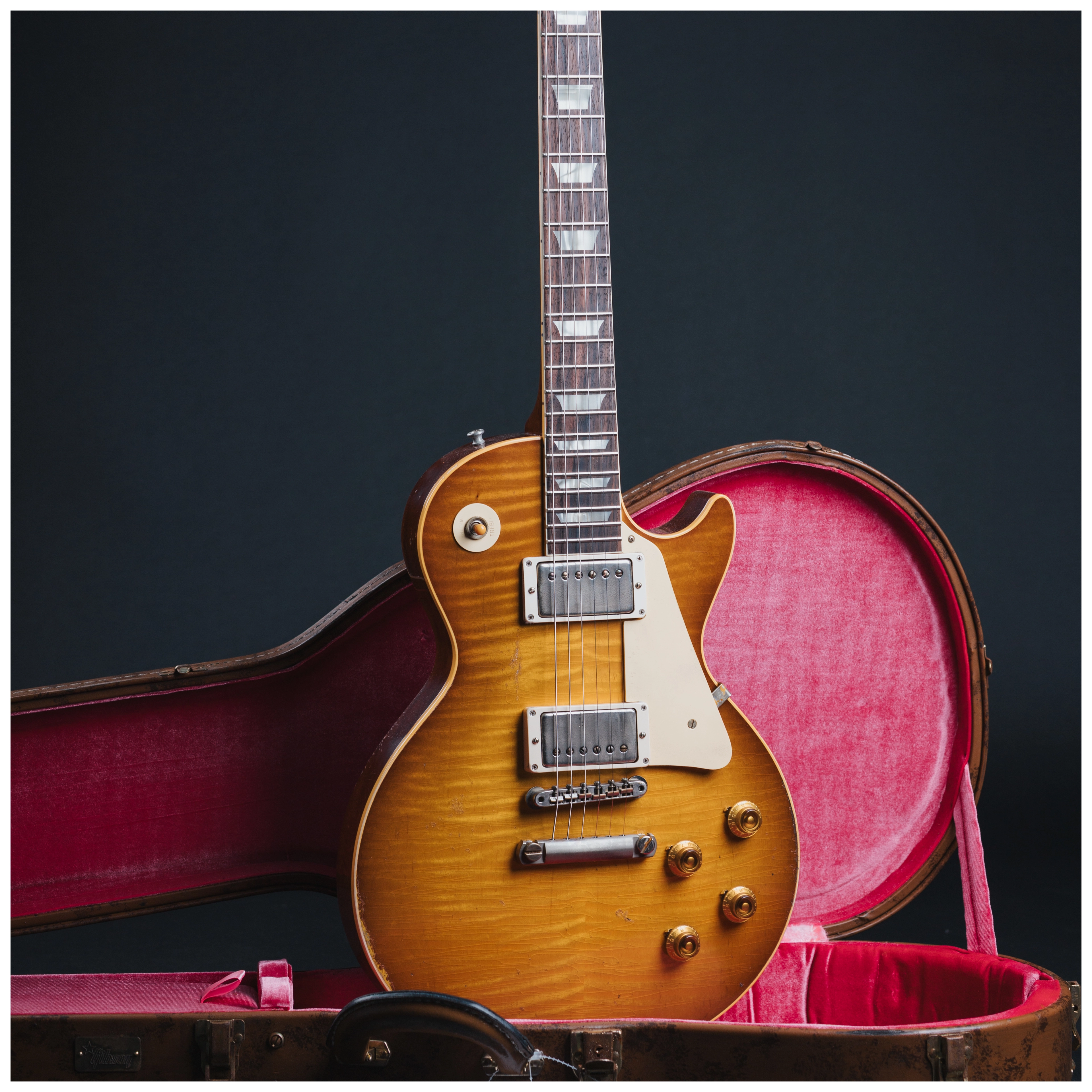 Gibson 1959 Les Paul Standard Reissue Murphy Lab Heavy Aged Golden Poppy Burst #943461 32