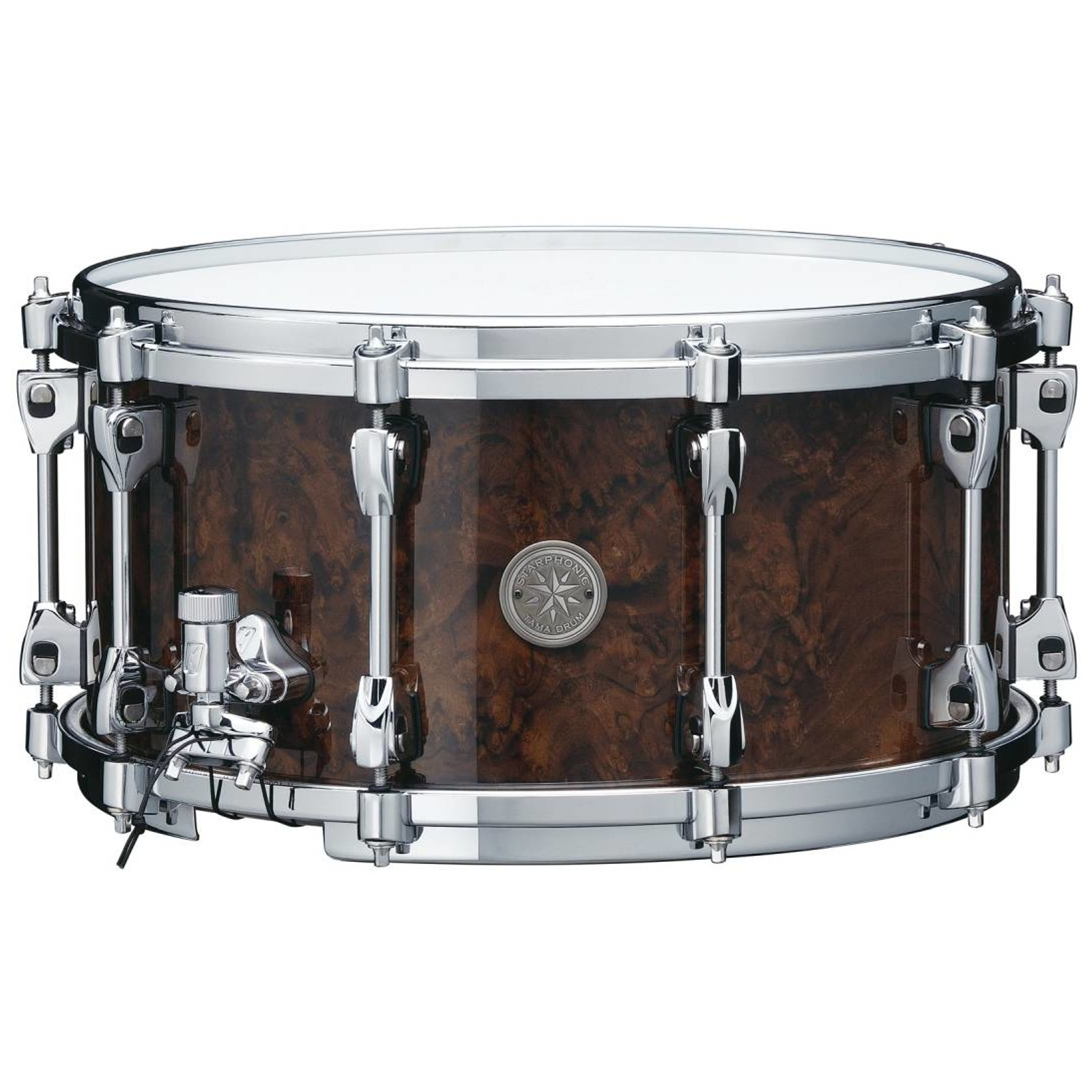 Tama PWB147-GWB 14" x 7" SD - Starphonic Walnut - Gloss Black Walnut Burl - Snare Drum