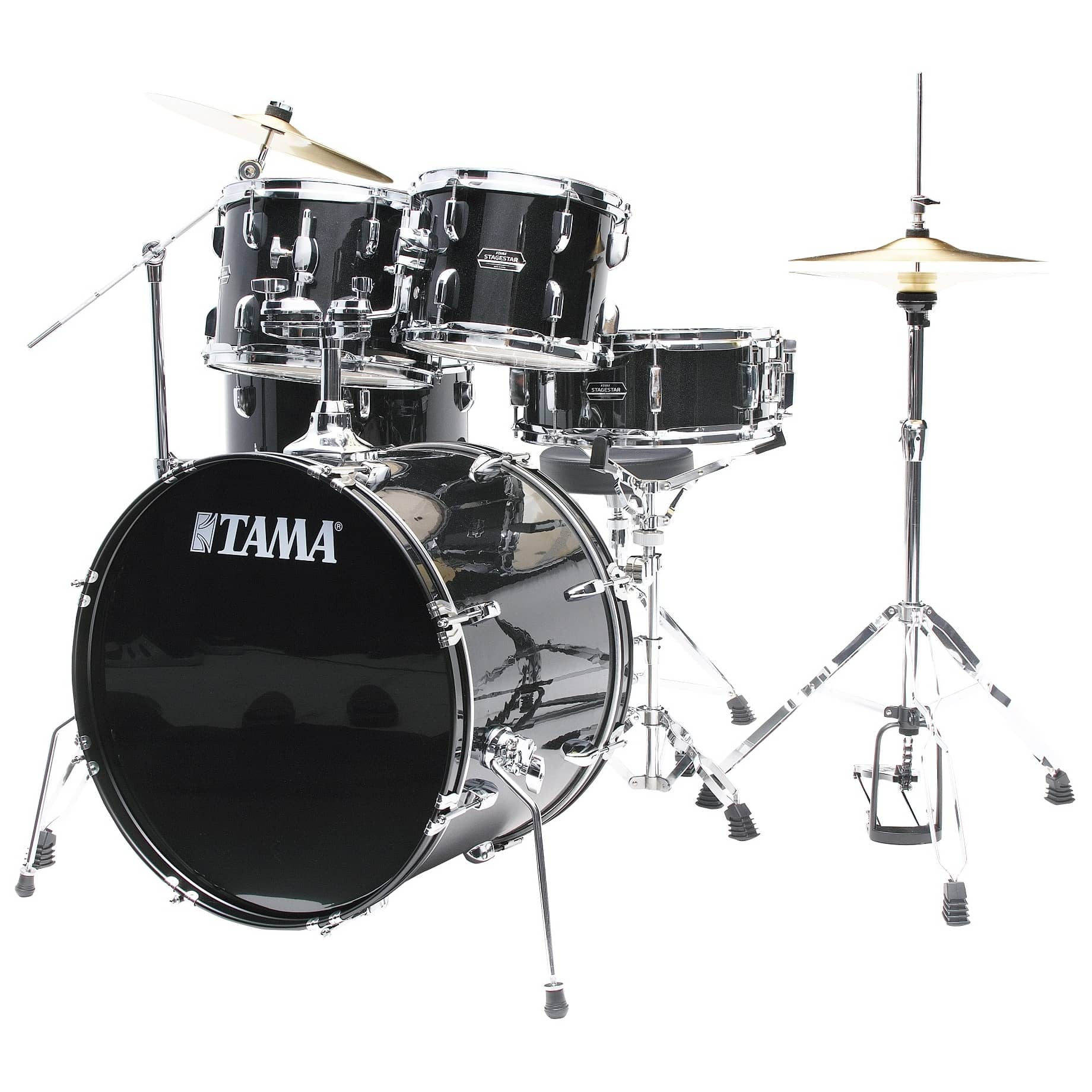 Tama ST50H5-BNS - Stagestar 5-tlg. Drumset m. 20" BD - Black Night Sparkle 6
