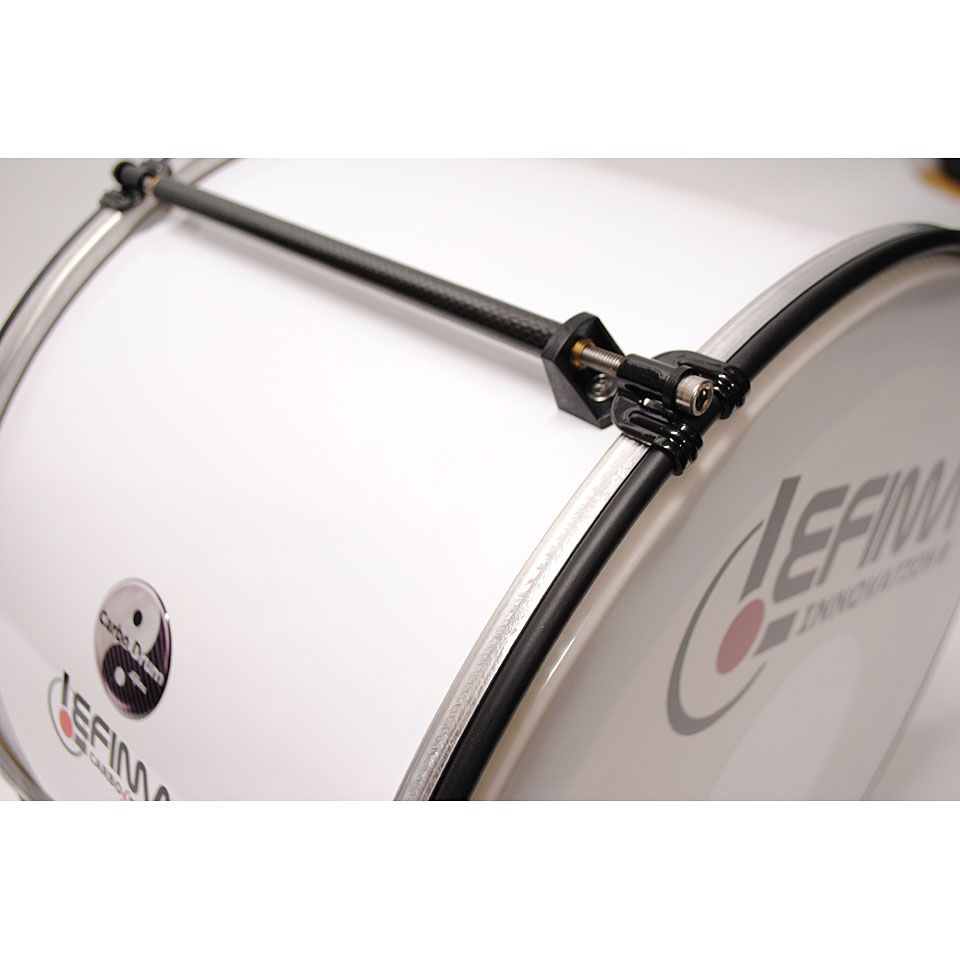 Lefima Carbostroke Kid´s 18" x 12" White Bassdrum 3