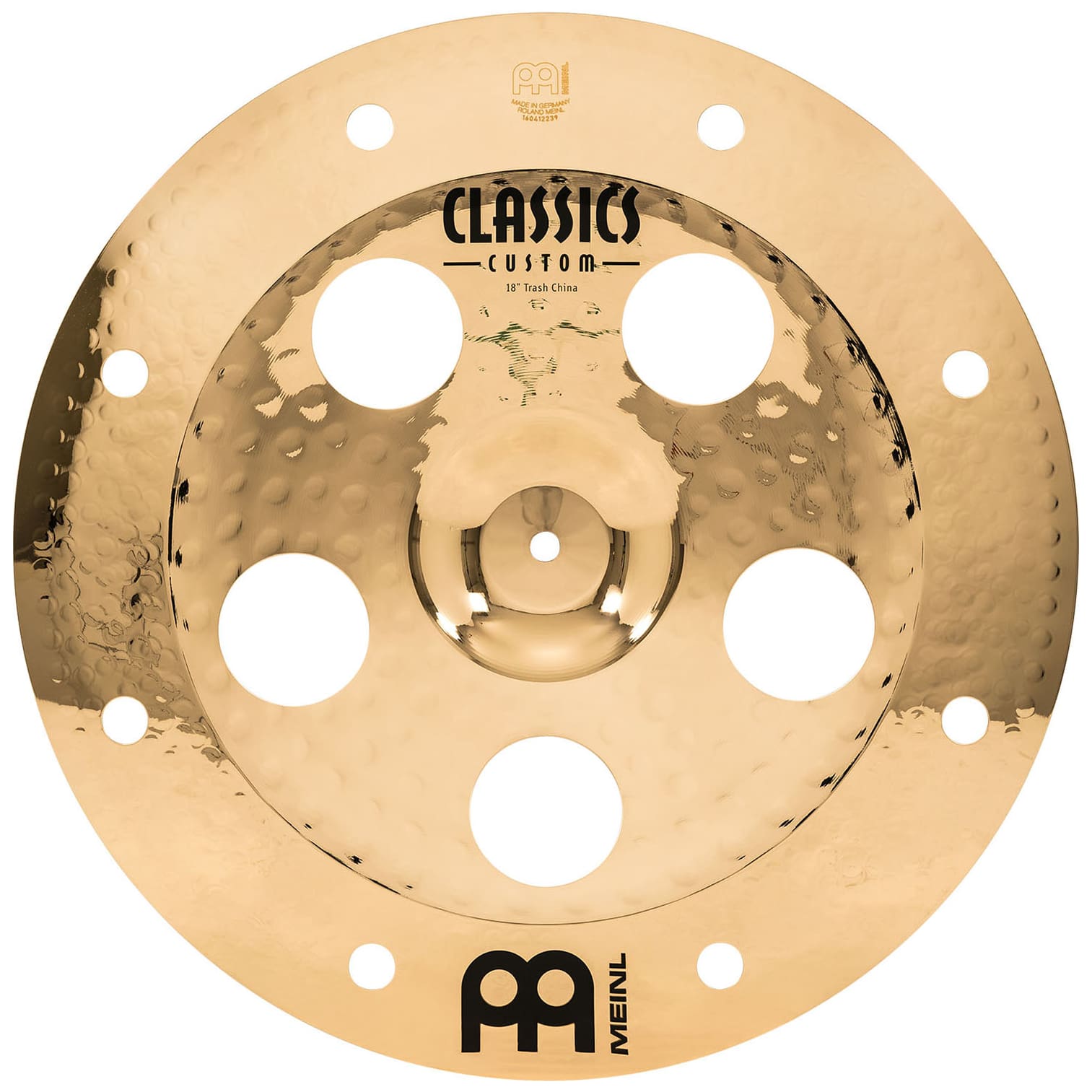 Meinl Cymbals CC18TRCH-B Classics Custom Brilliant Trash China - 18 Zoll