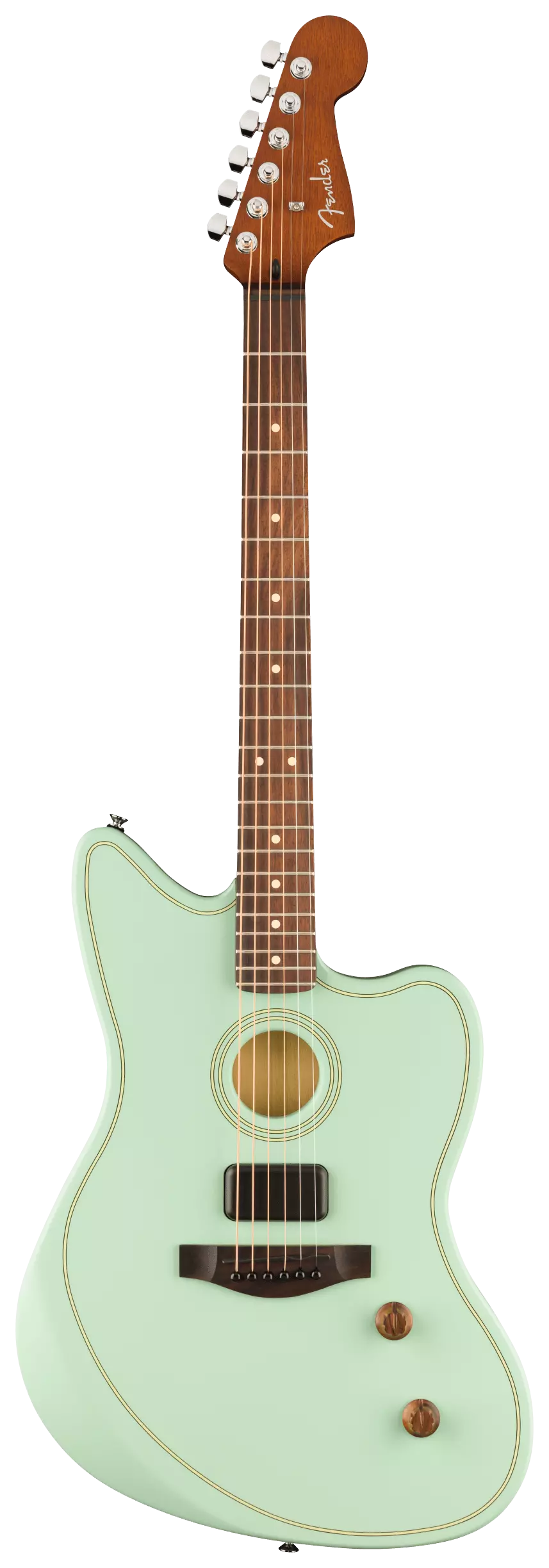 Fender LTD Acoustasonic Standard Jazzmaster Surf Green