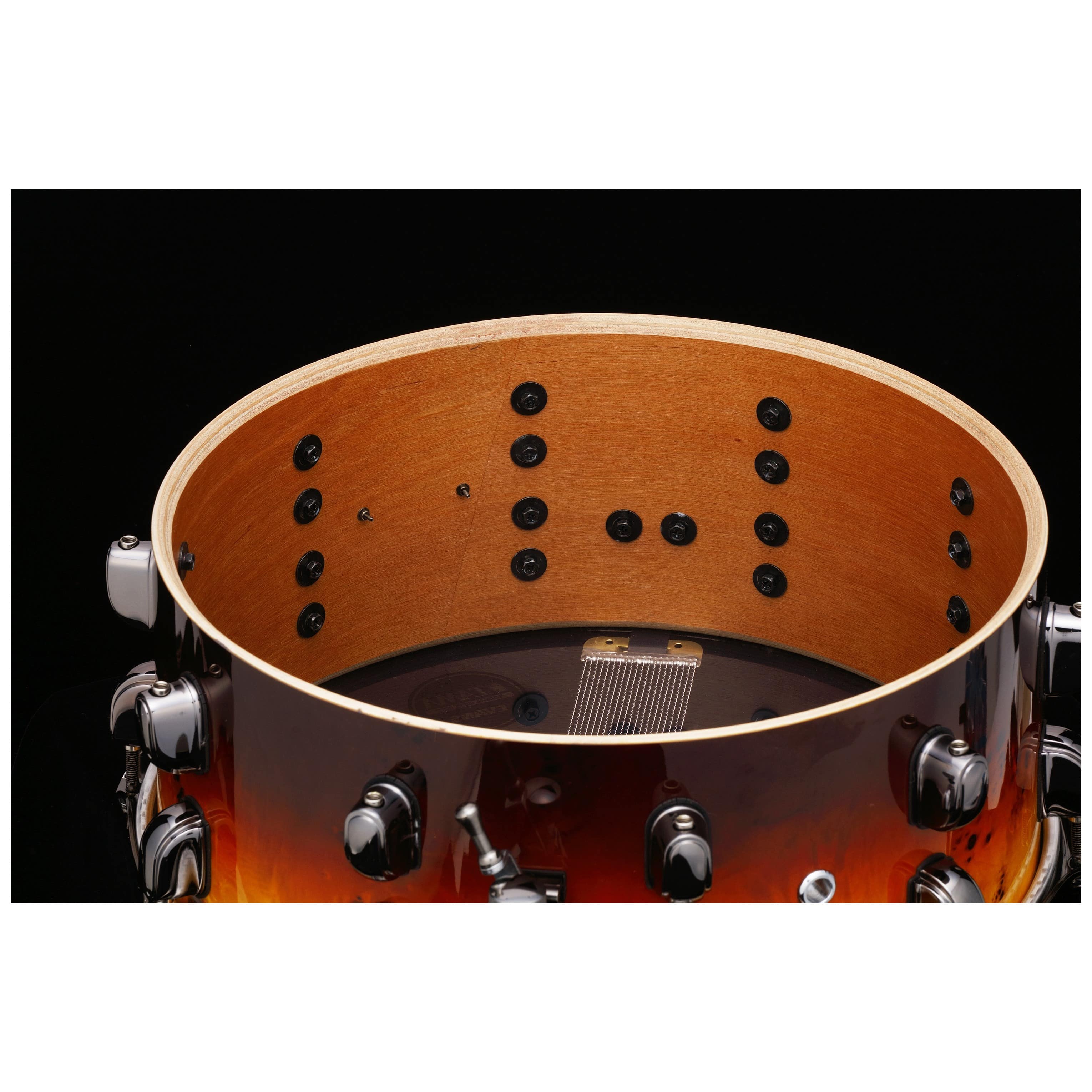 Tama LGK146-ASF Sound Lab Project Limited G-Kapur Snare Drum - 14" x 6" Amber Sunset Fade/Chrom HW 5