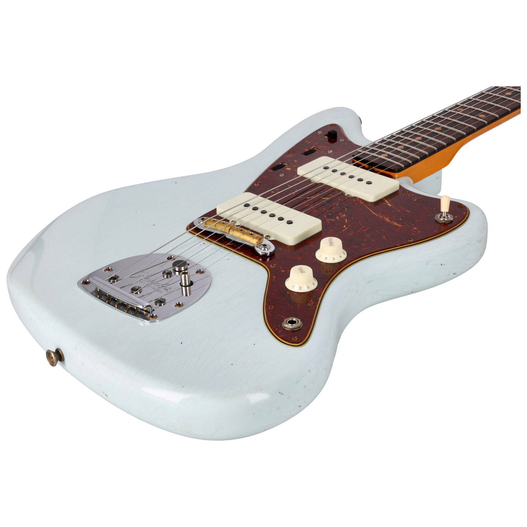 Fender Custom Shop 1962 Jazzmaster Journeyman Relic Super Faded Aged Sonic Blue 8