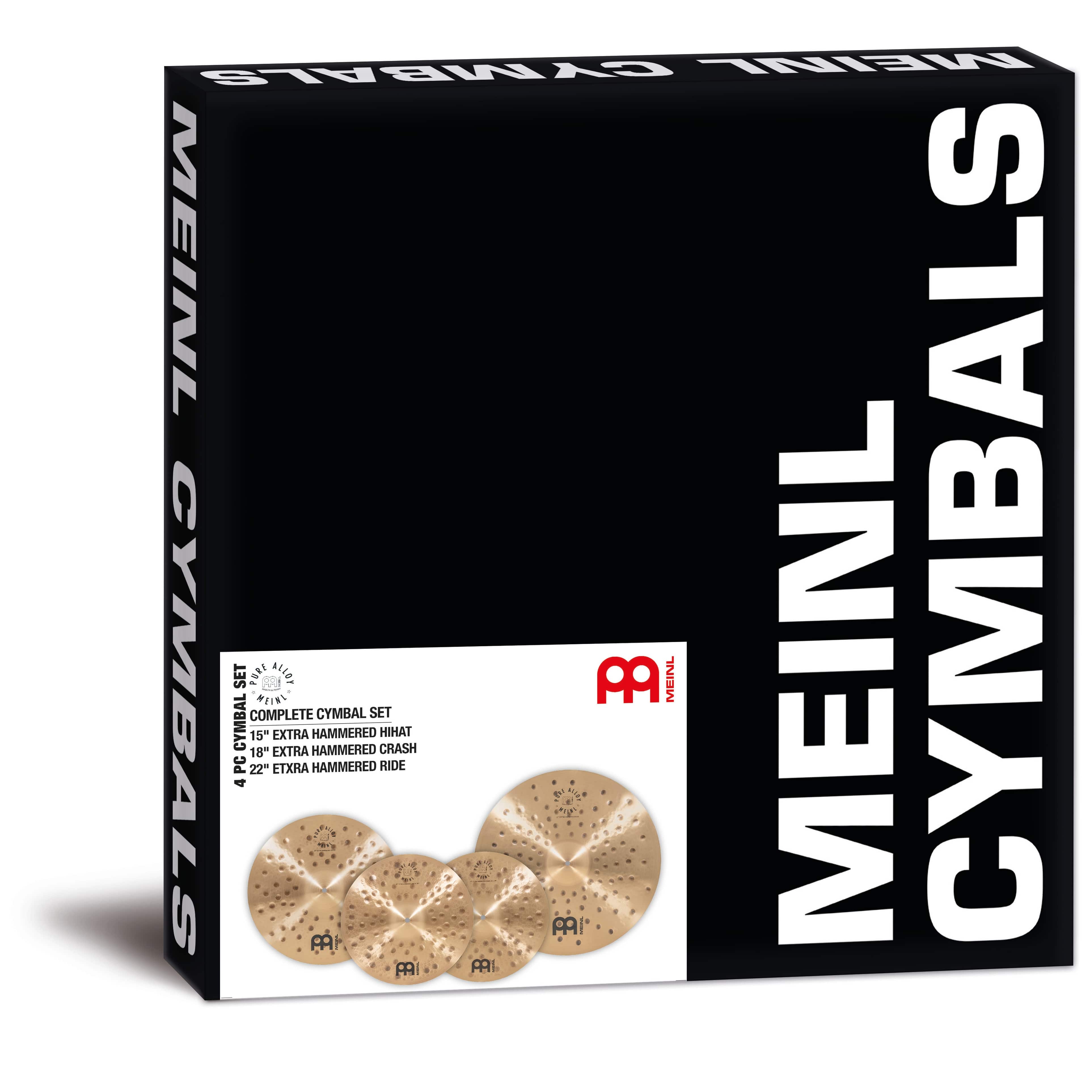 Meinl Cymbals PA-CS1 - Pure Alloy Complete Cymbal Set 2