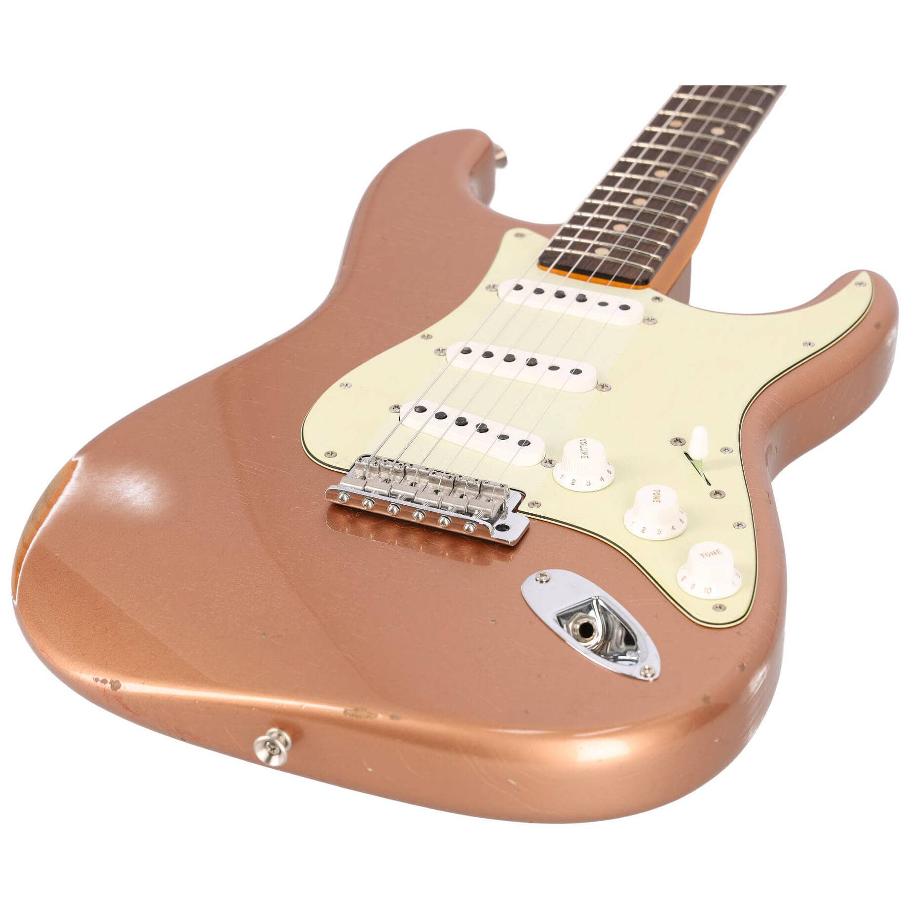 Fender Custom Shop 1963 Stratocaster Relic Aged Copper Metallic #2 2