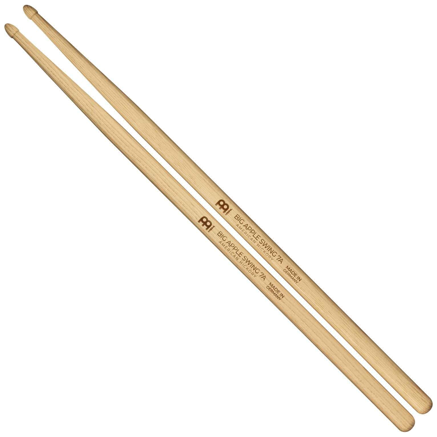 Meinl Stick & Brush SB122 - Big Apple Swing 7A Drumstick American Hickory 