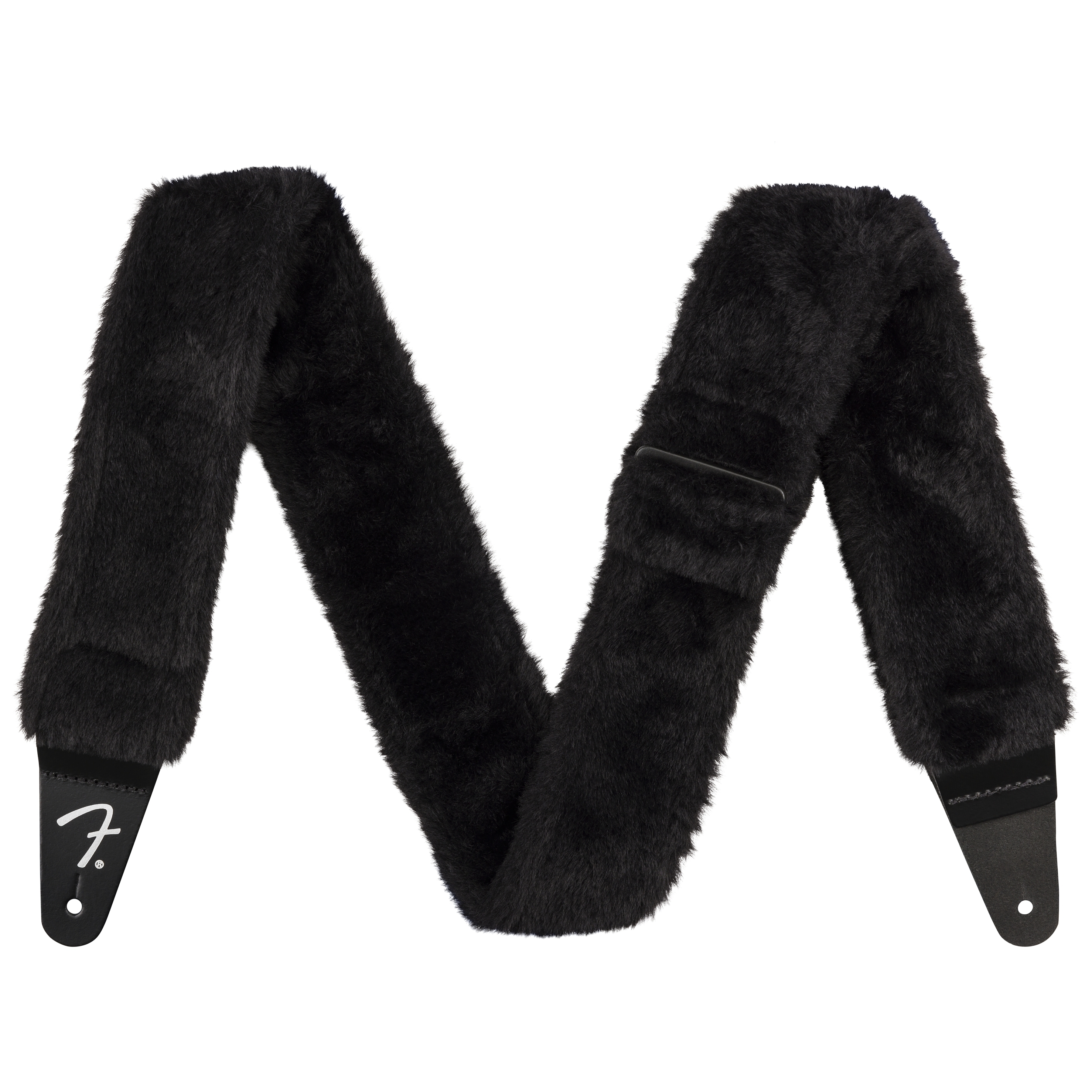 Fender Poodle Plush Strap BLK