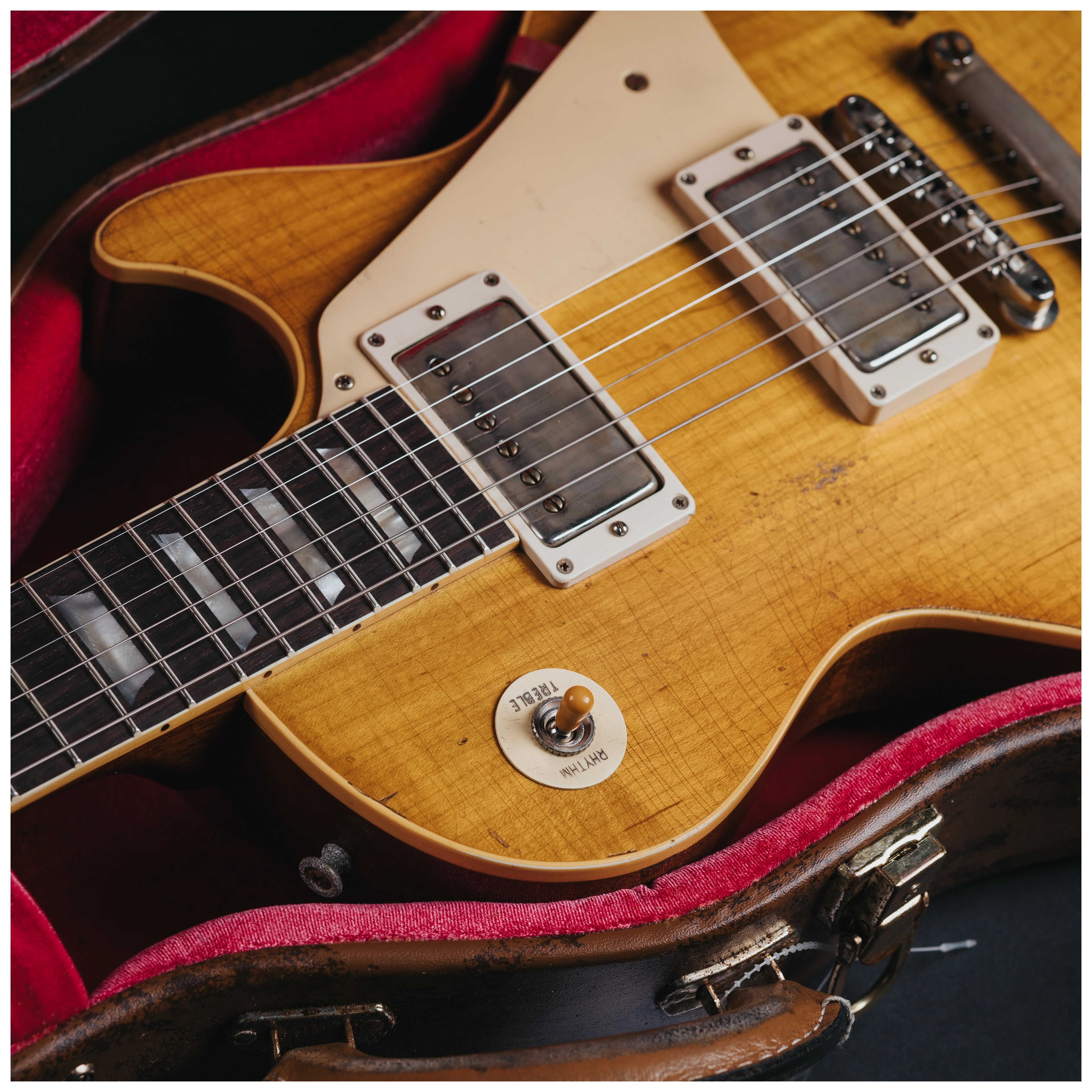 Gibson 1958 Les Paul Standard Reissue Murphy Lab Heavy Aged Lemon Burst #841827 39