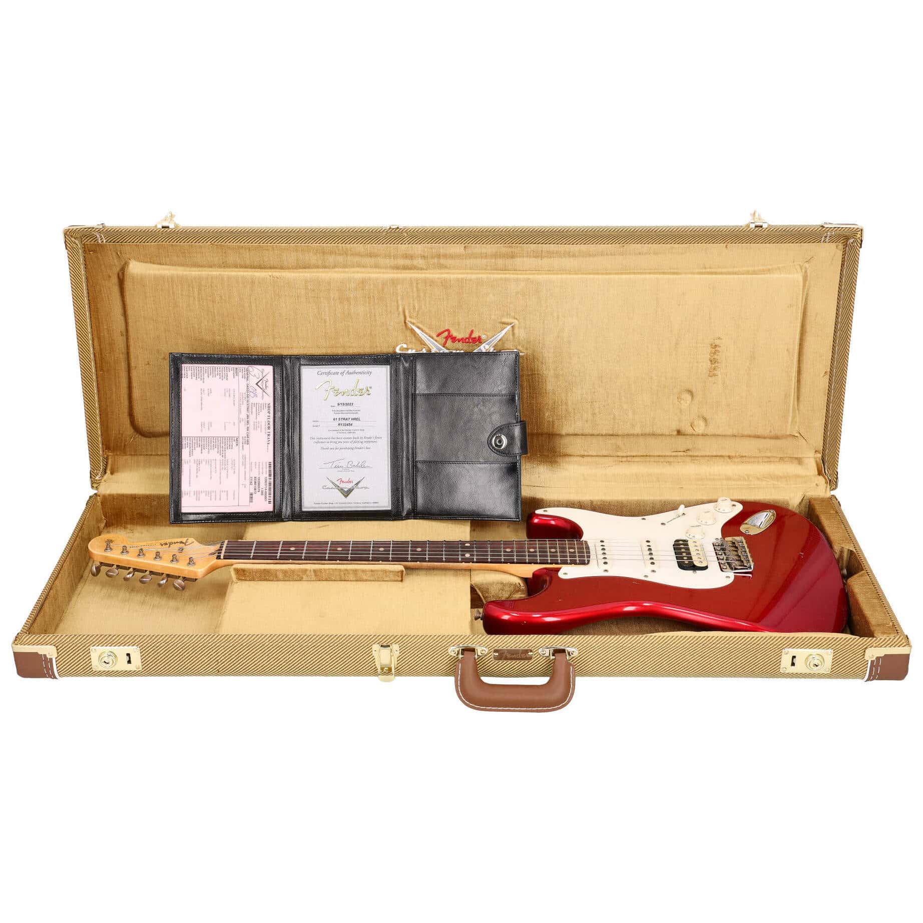 Fender Custom Shop 1959 Stratocaster Dealer Select JRN HSS RW CAR #1 14