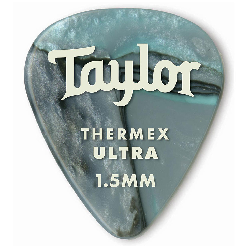 Taylor - Taylor Premium 351 Thermex Ultra Picks Abalone 1.50 Packung mit 6 Stück