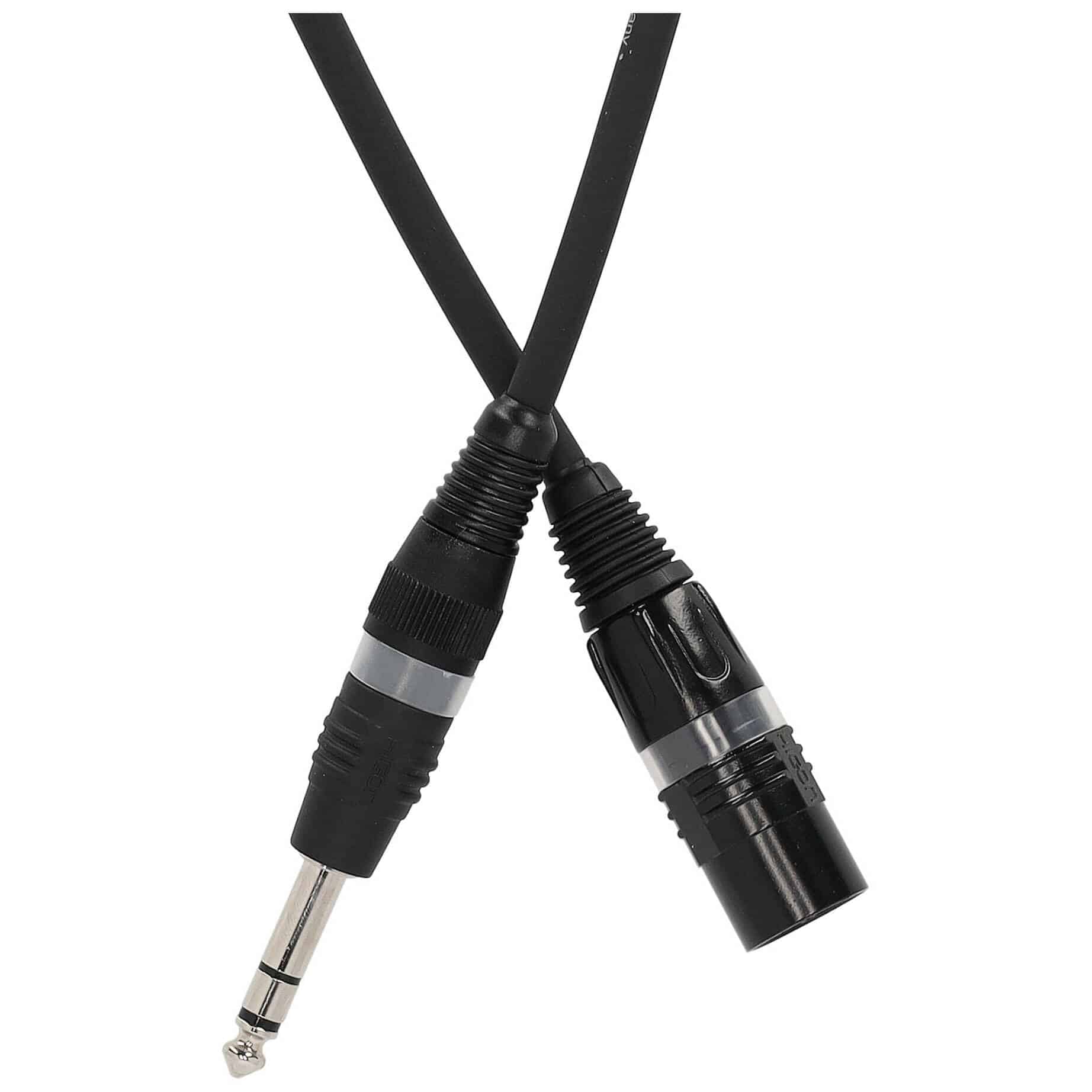 Sommer Cable SGFD-0300-SW Stage 22 Highflex XLR Male - Klinke Stereo 3 Meter 2