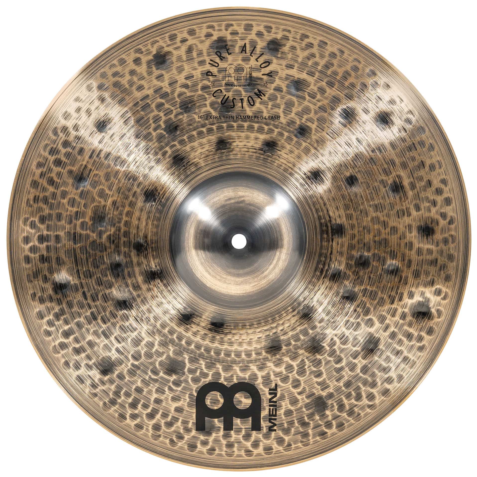 Meinl Cymbals PAC16ETH - 16" Pure Alloy Custom Extra Thin Hammered Crash